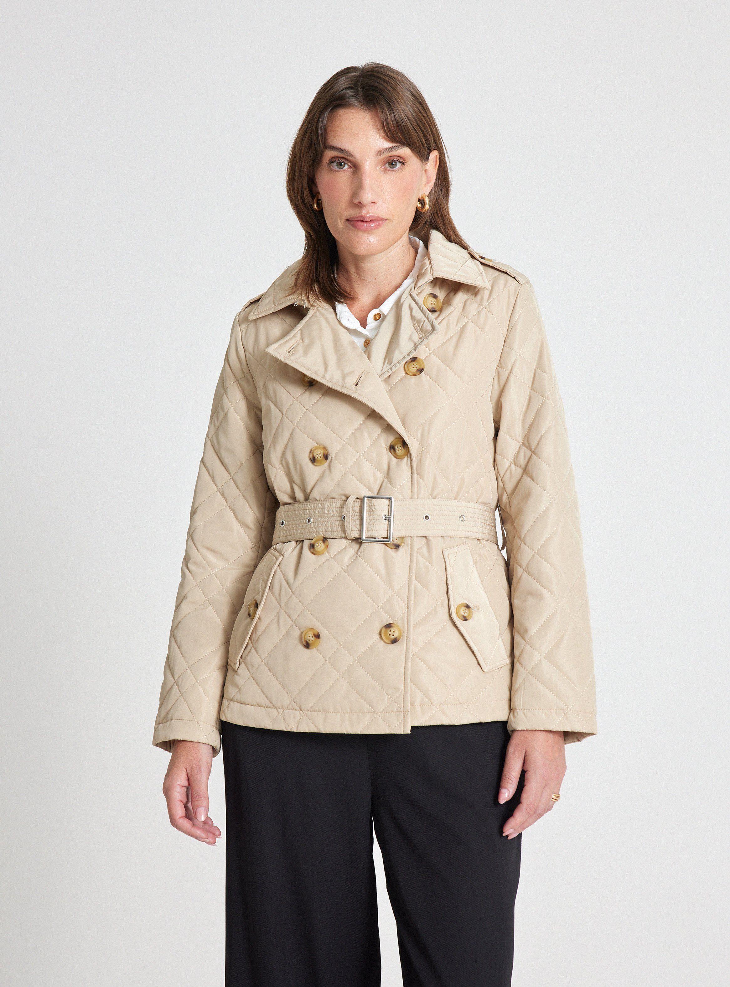Parka Tipo Trench Quilt-0