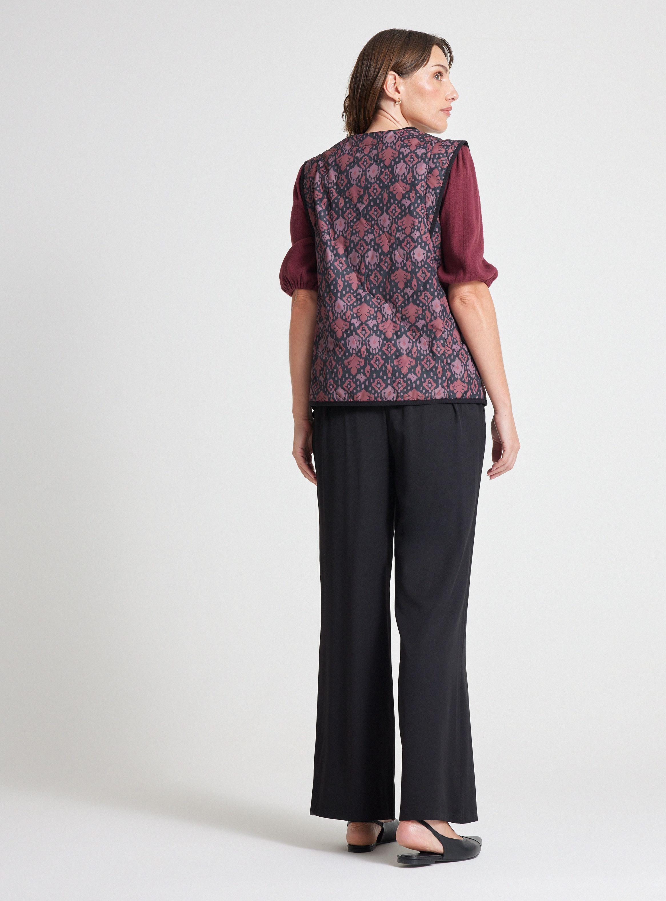 Parka Estampada Sin Mangas-5