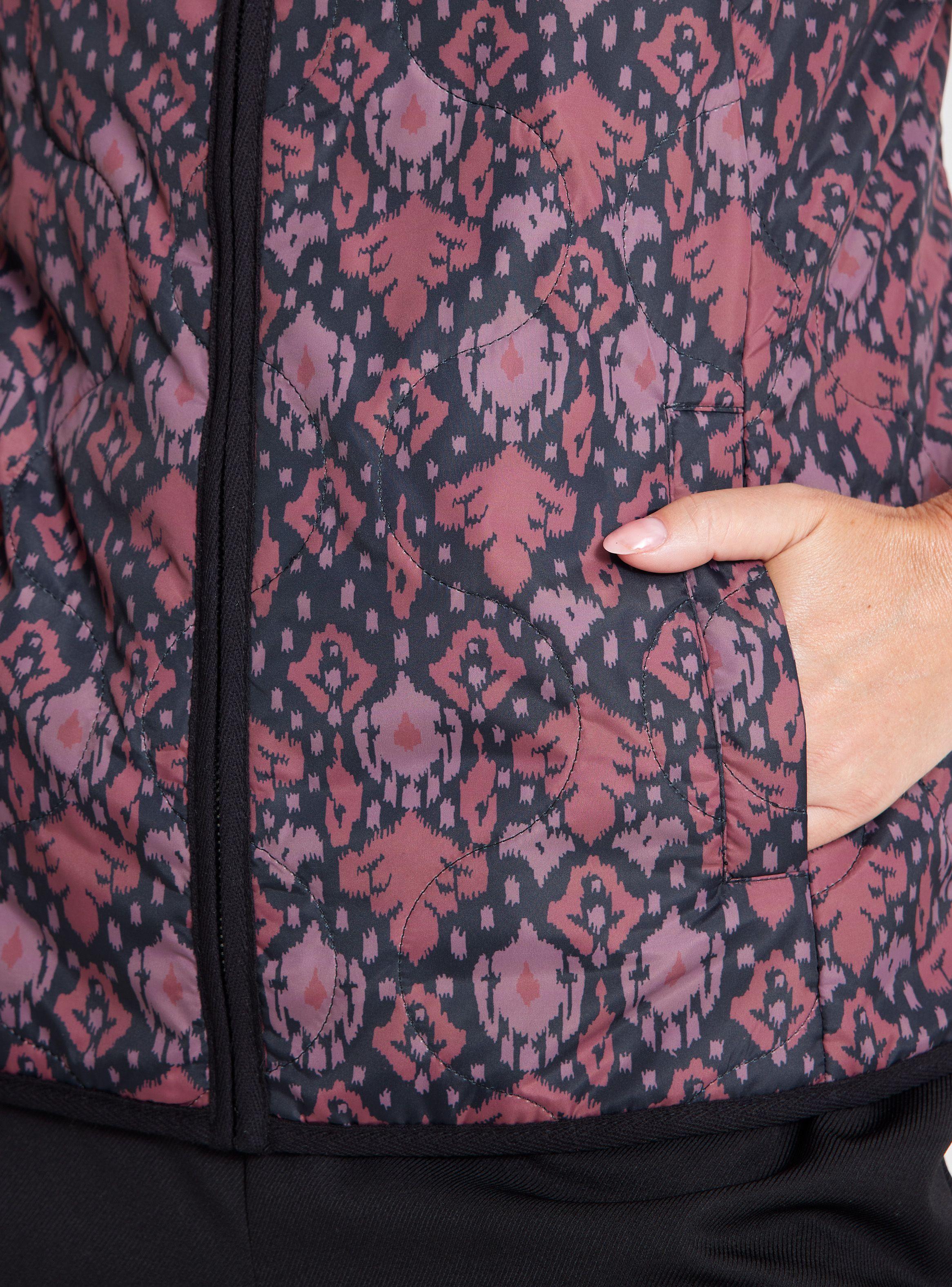 Parka Estampada Sin Mangas-3