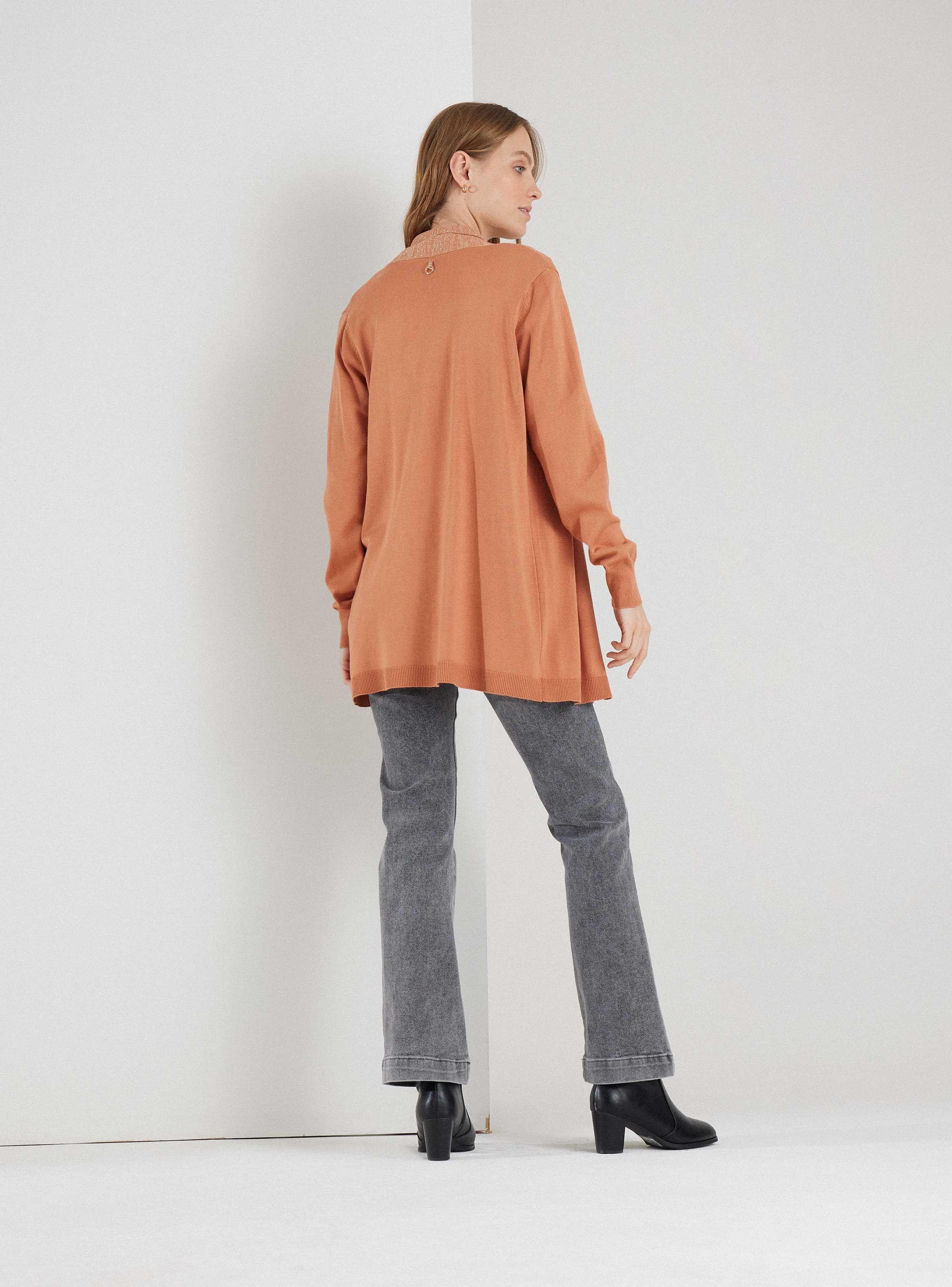 Chaleco Pieza Frontal Con Lurex-5