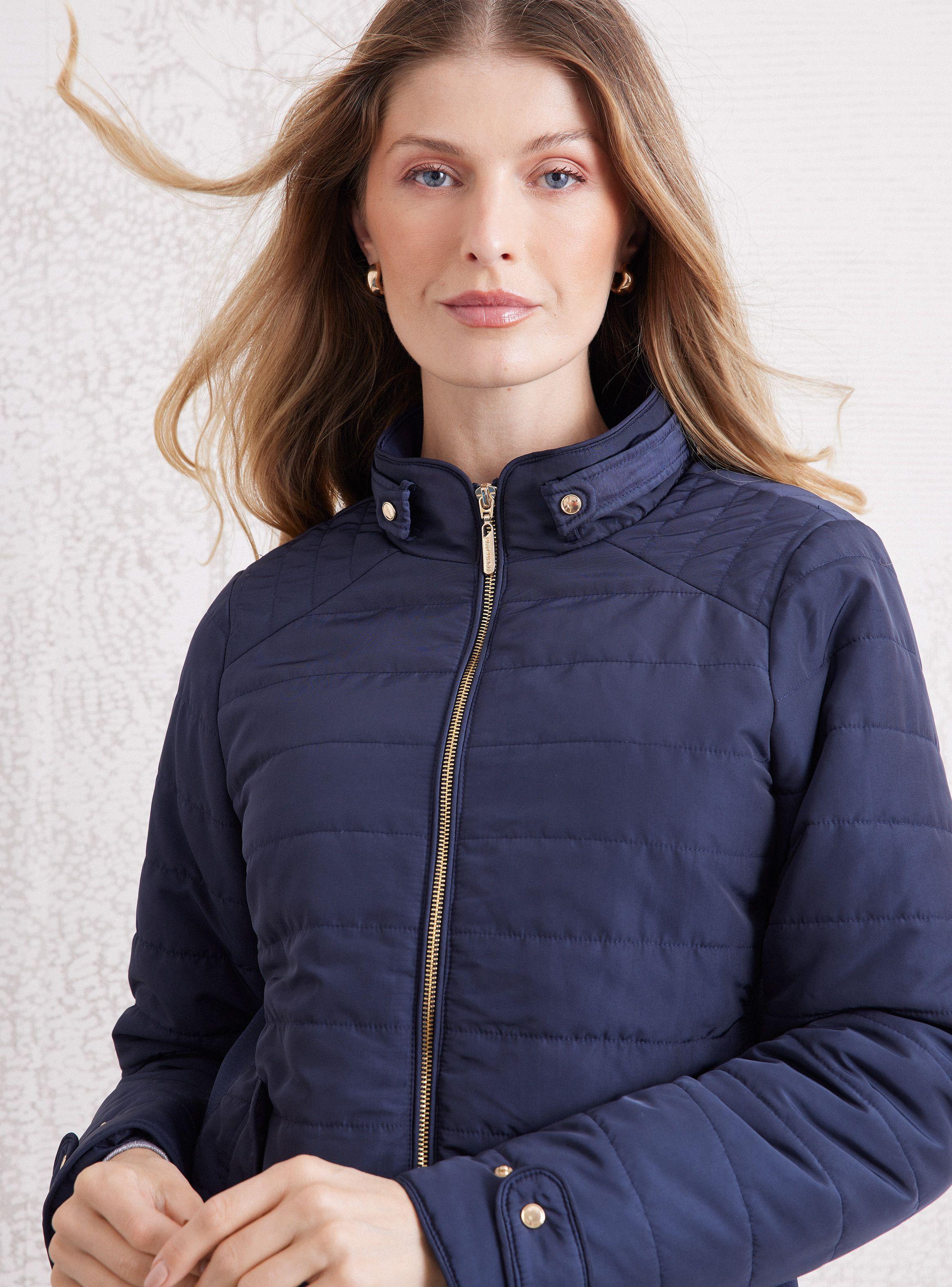 Parka Básica Detalles Metálicos-2