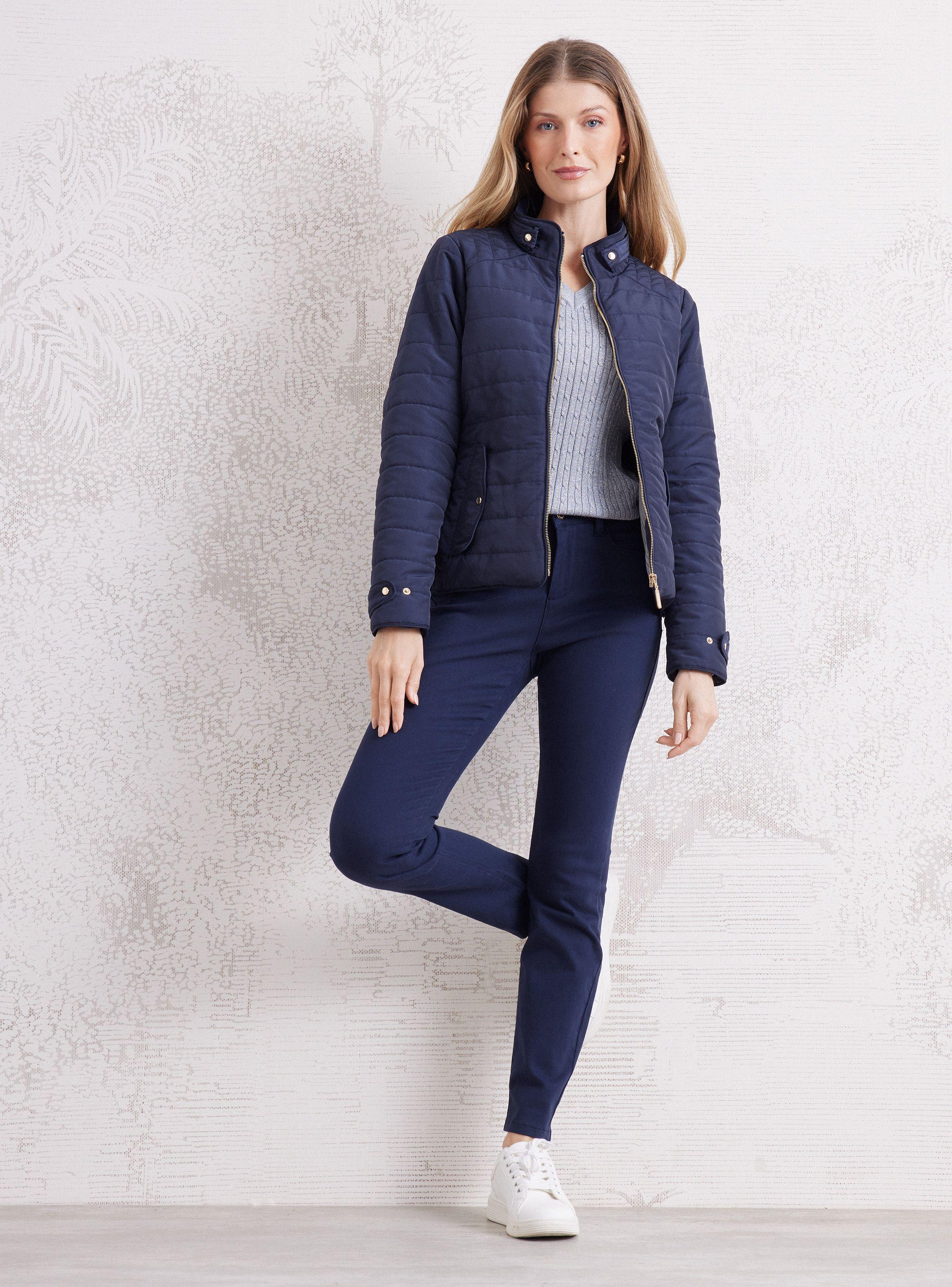 Parka Básica Detalles Metálicos-4