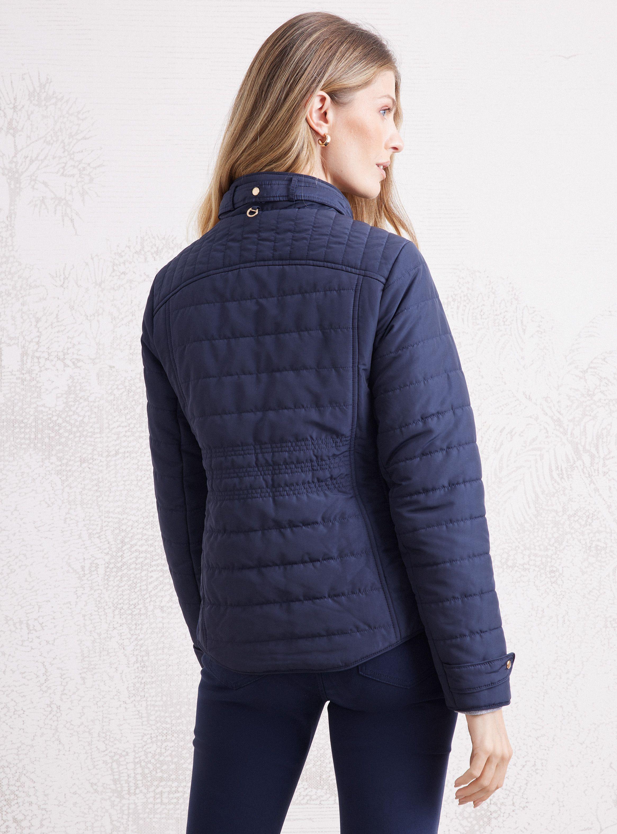 Parka Básica Detalles Metálicos-1