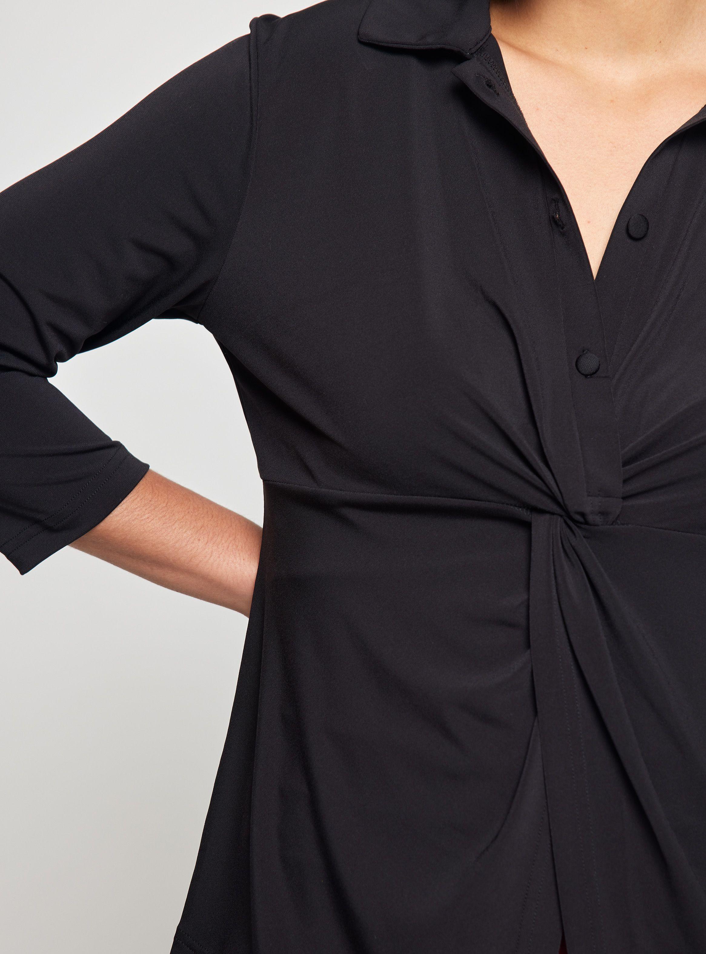 Polera Tipo Blusa Con Nudo-3