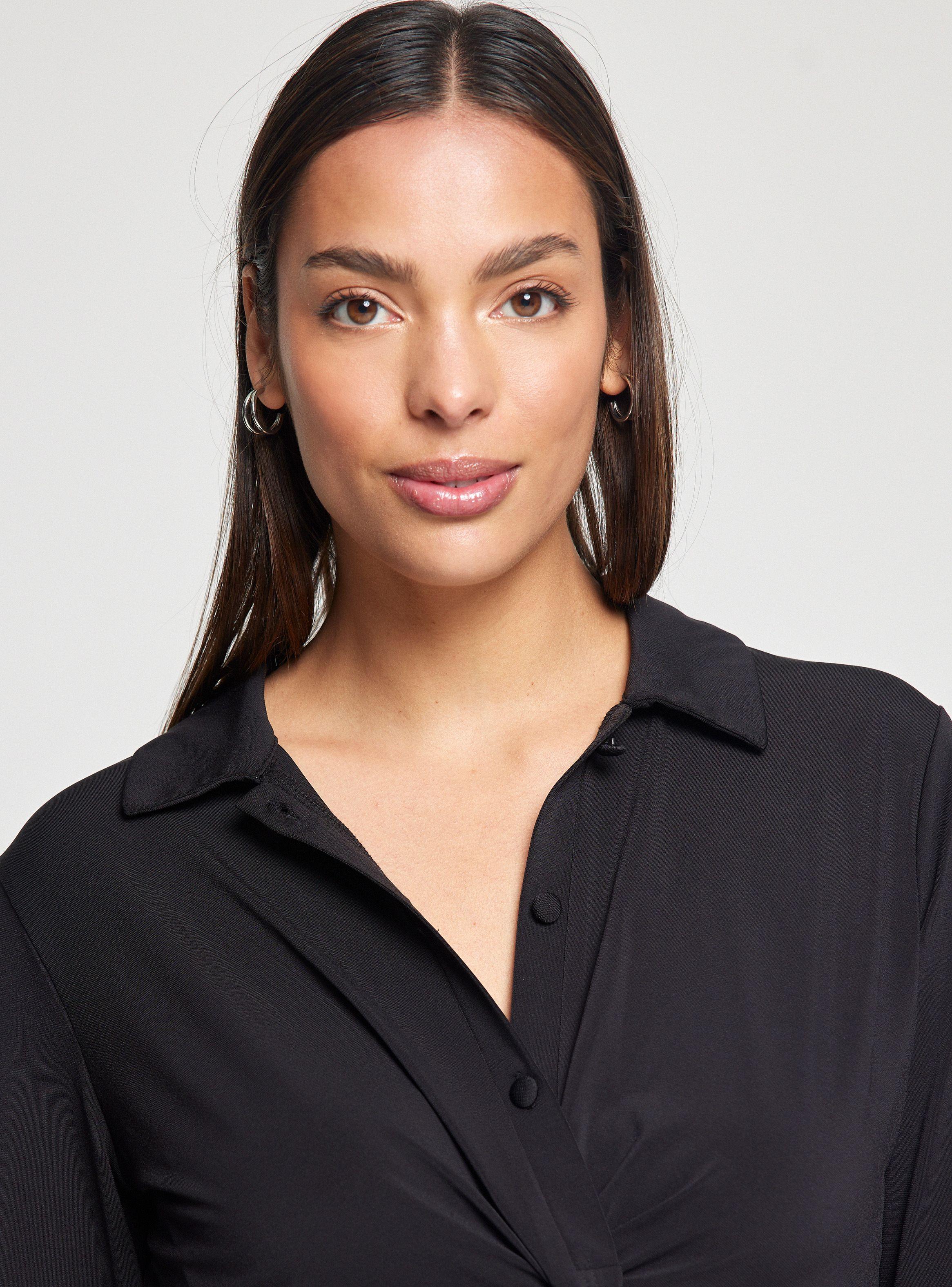 Polera Tipo Blusa Con Nudo-2