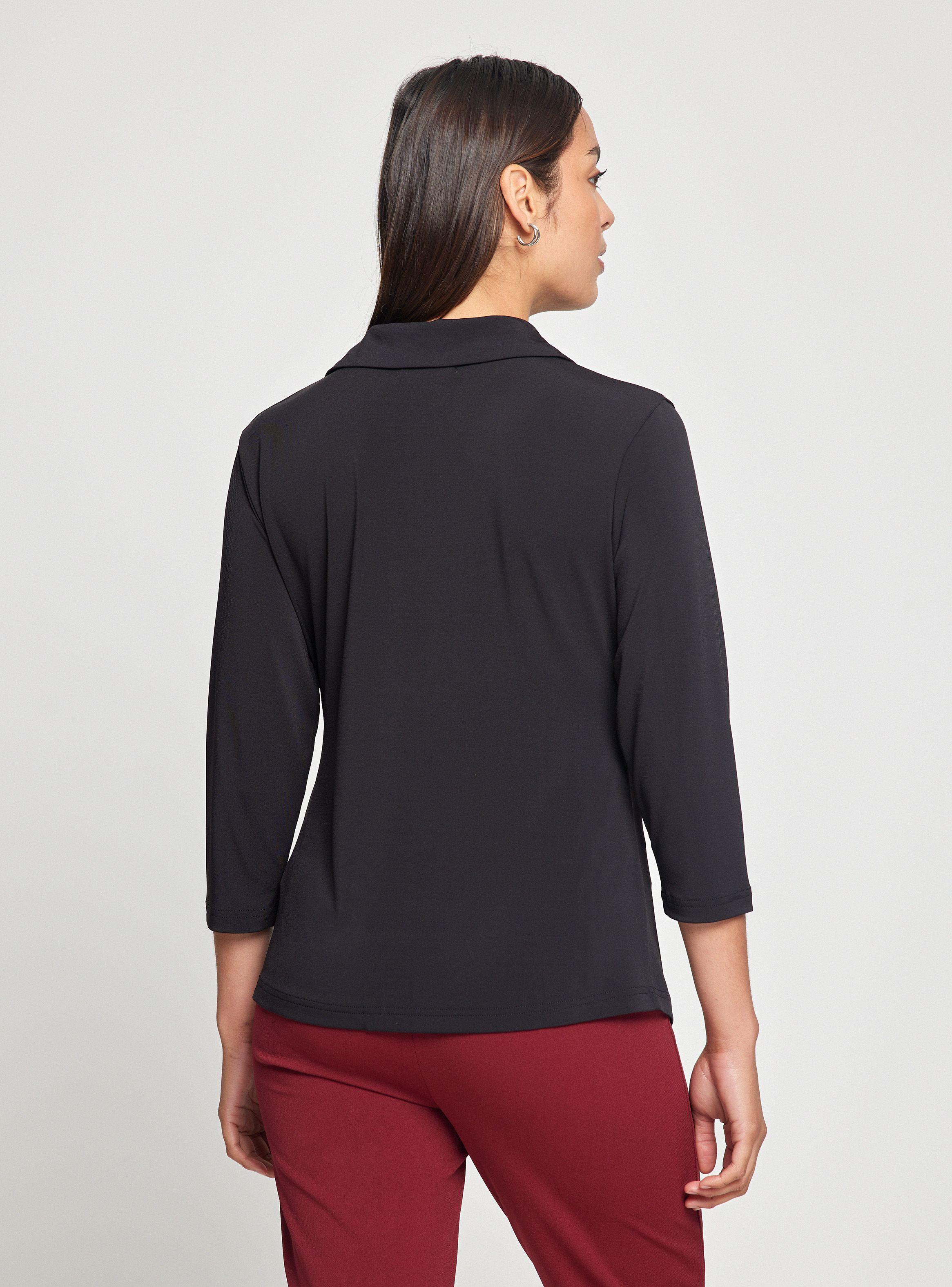 Polera Tipo Blusa Con Nudo-1