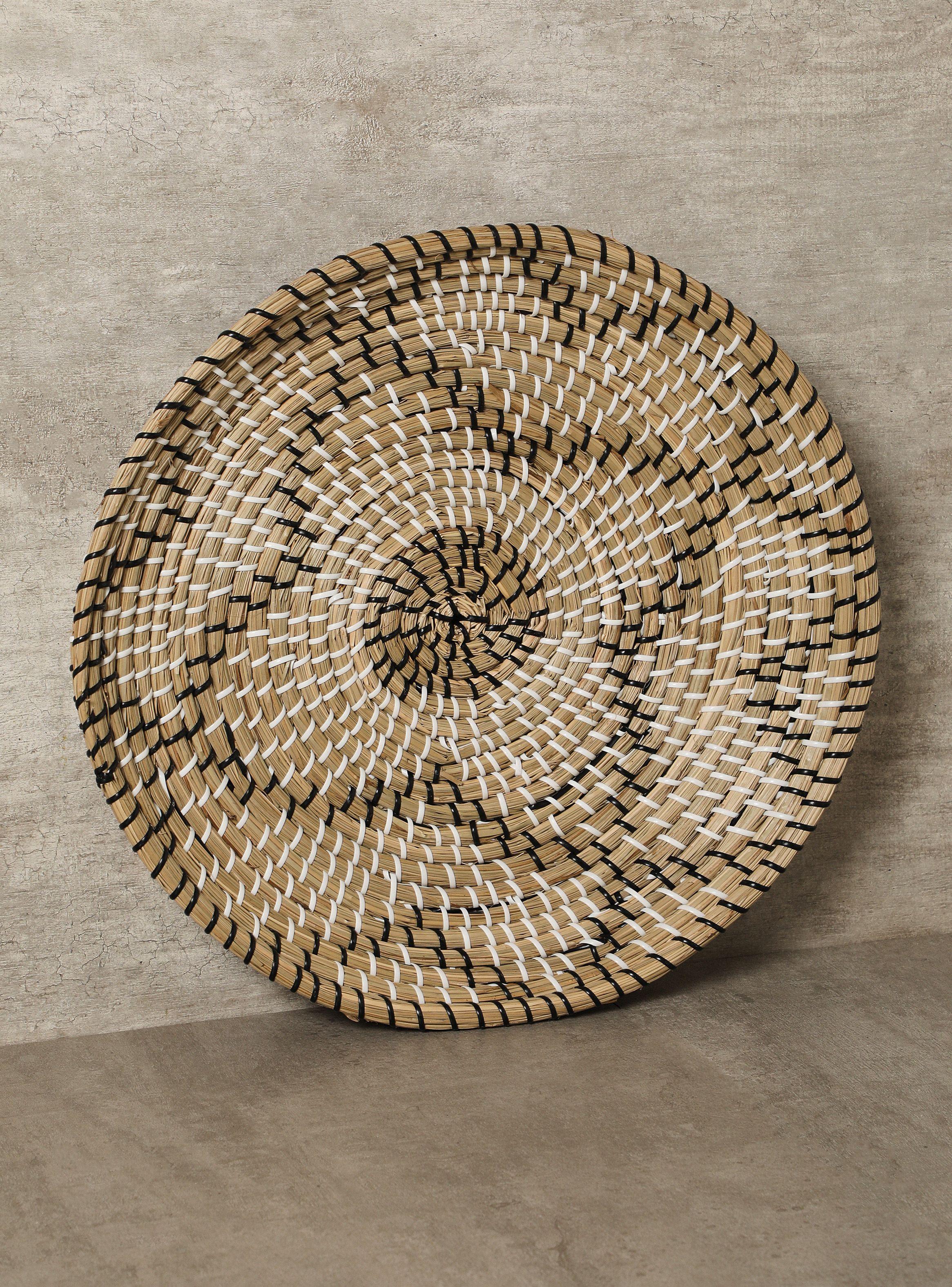 Plato de Cestería Étnico L2 42 x 8 cm-0