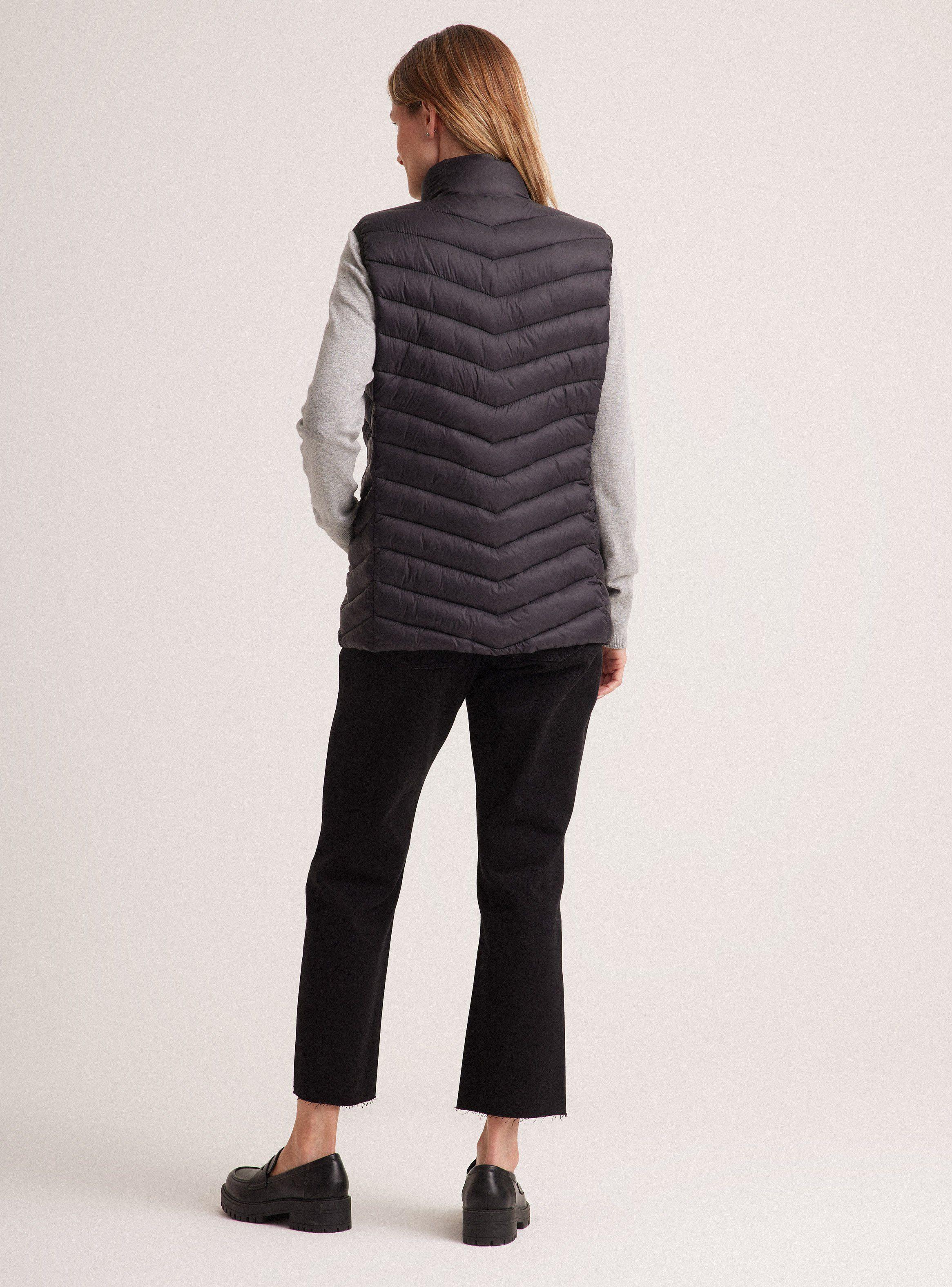 Parka Acolchada Sin Mangas-5