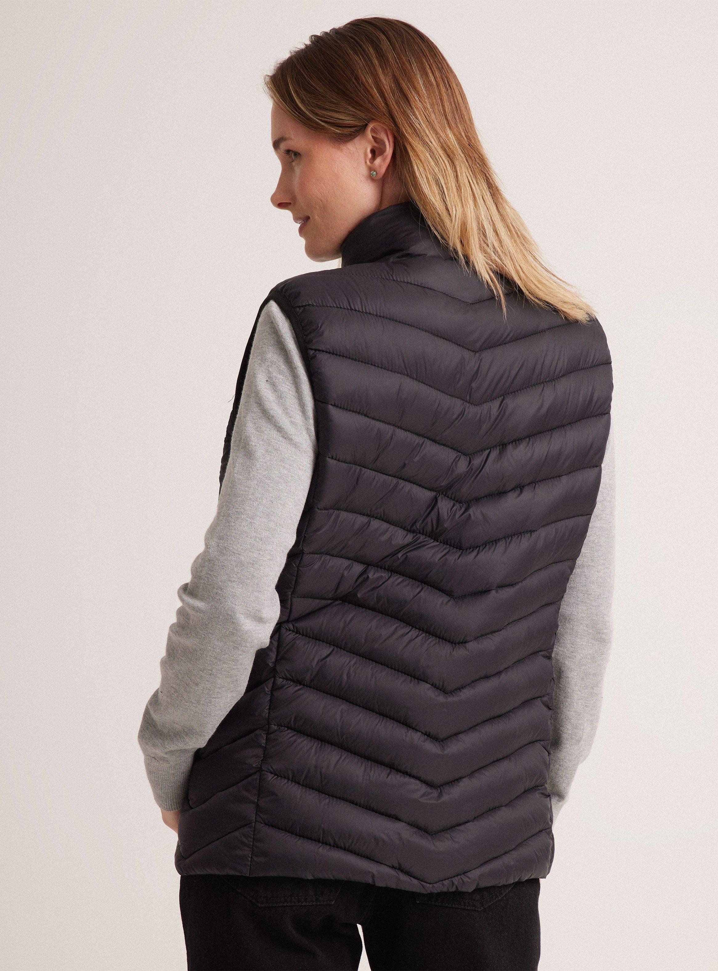 Parka Acolchada Sin Mangas-1