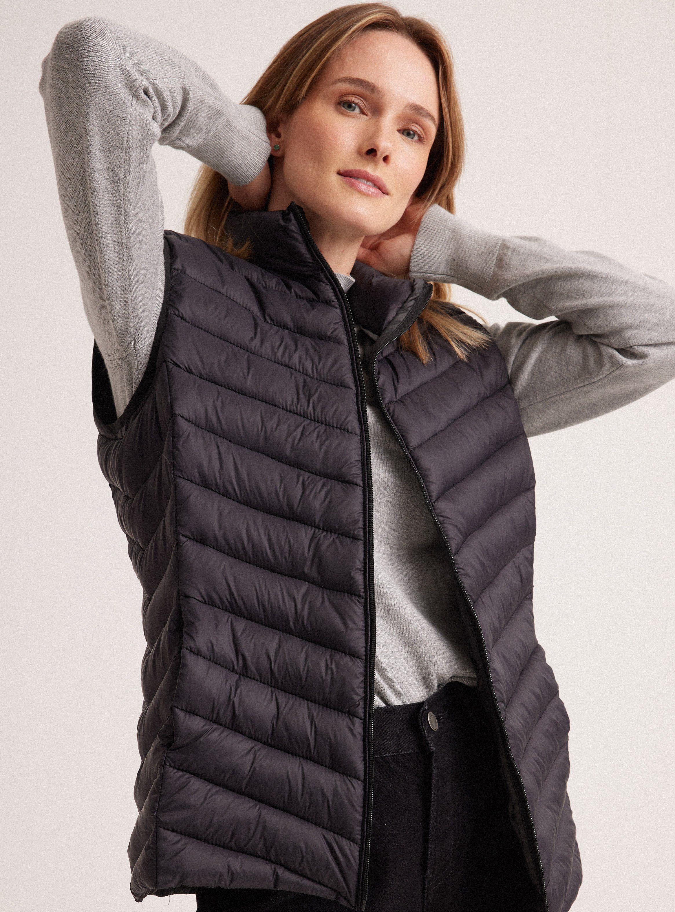 Parka Acolchada Sin Mangas-2