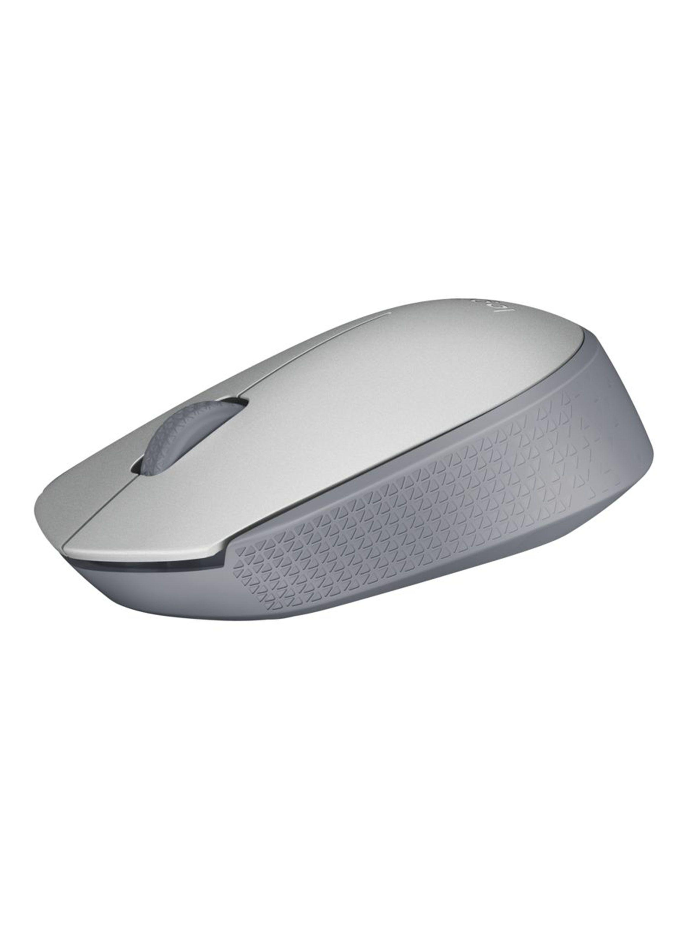 Mouse Wireless M170 Silver-2