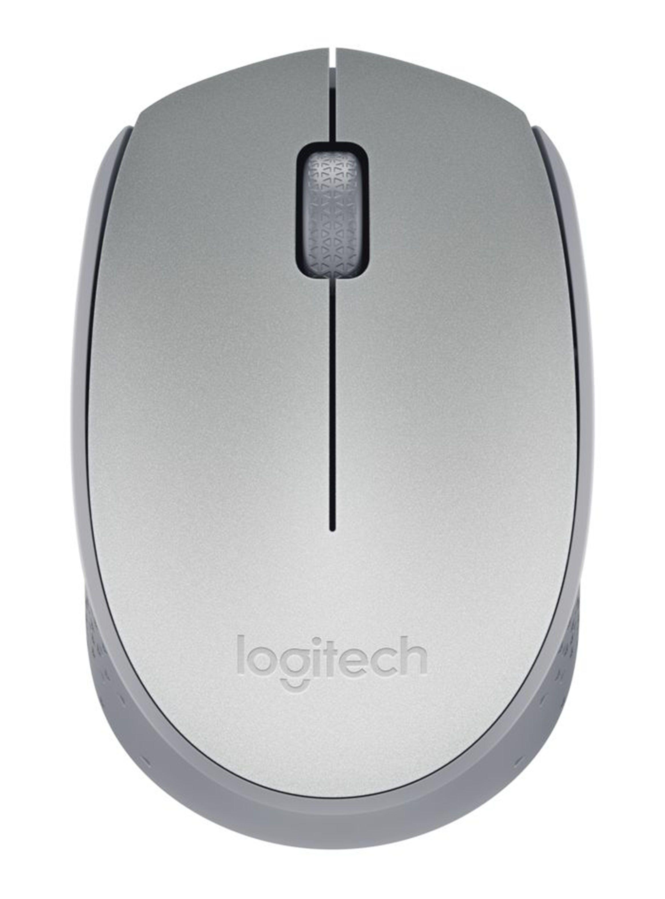 Mouse Wireless M170 Silver-0