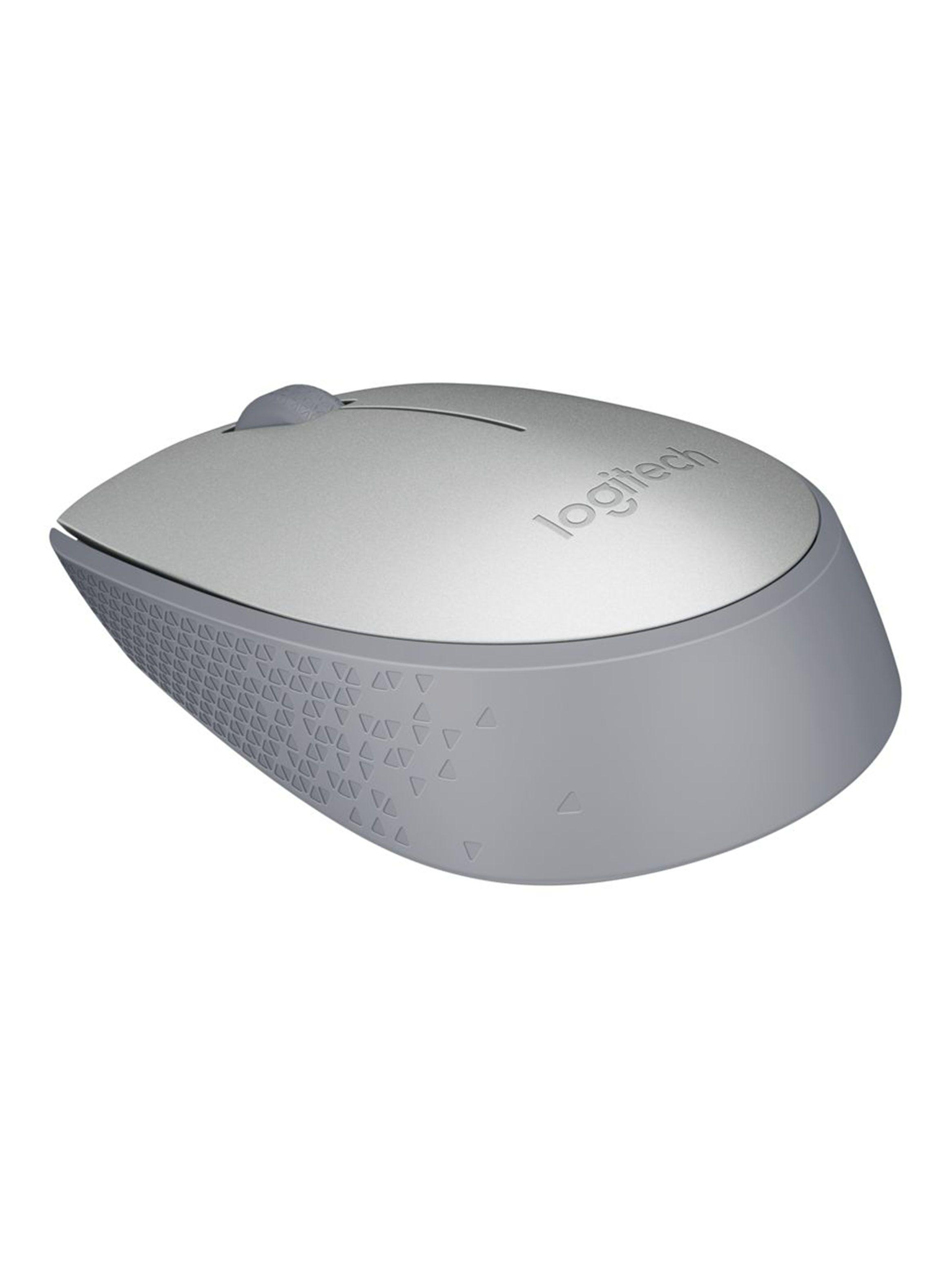 Mouse Wireless M170 Silver-3