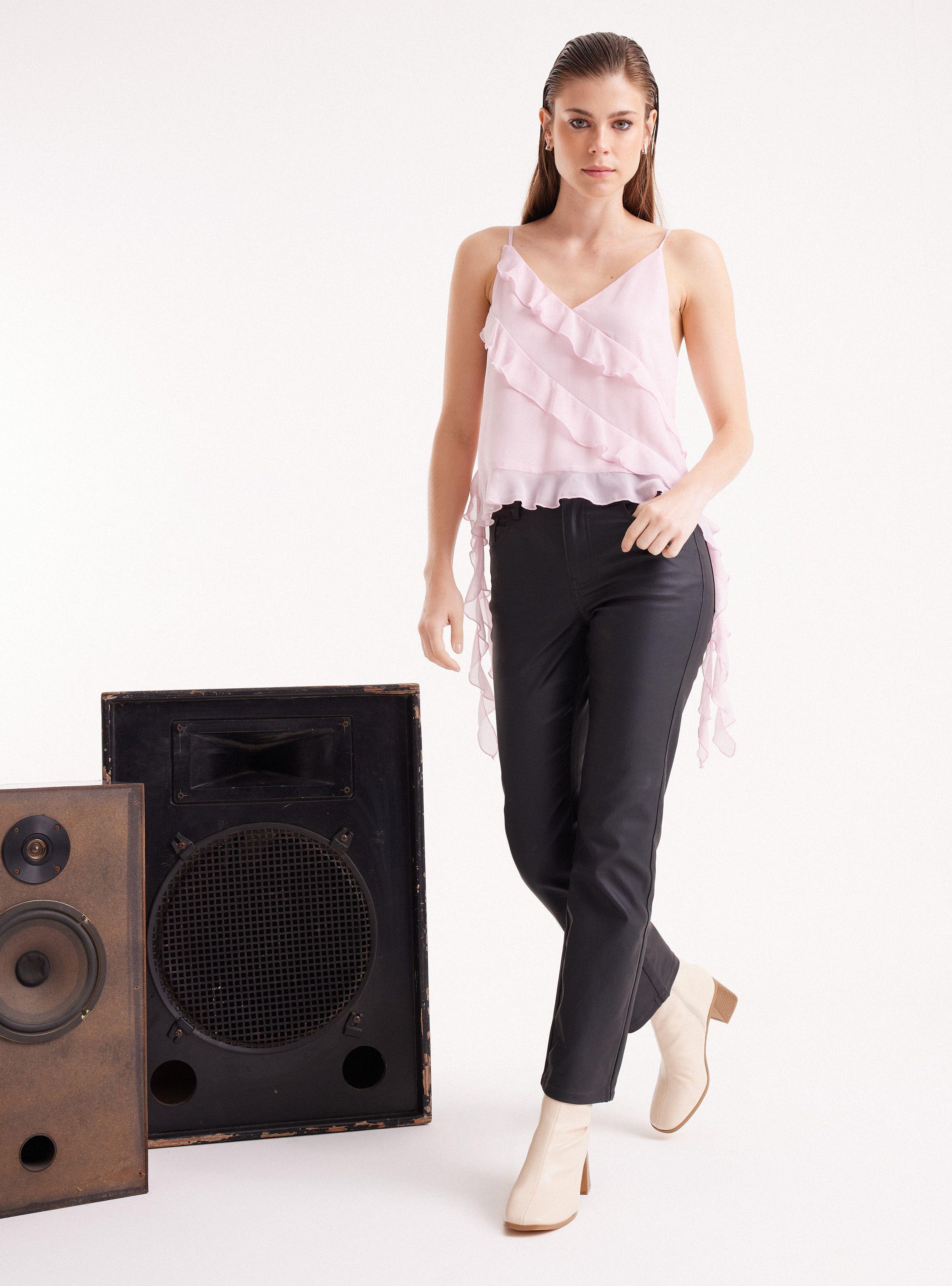 Jeans Tela Metalizada-4