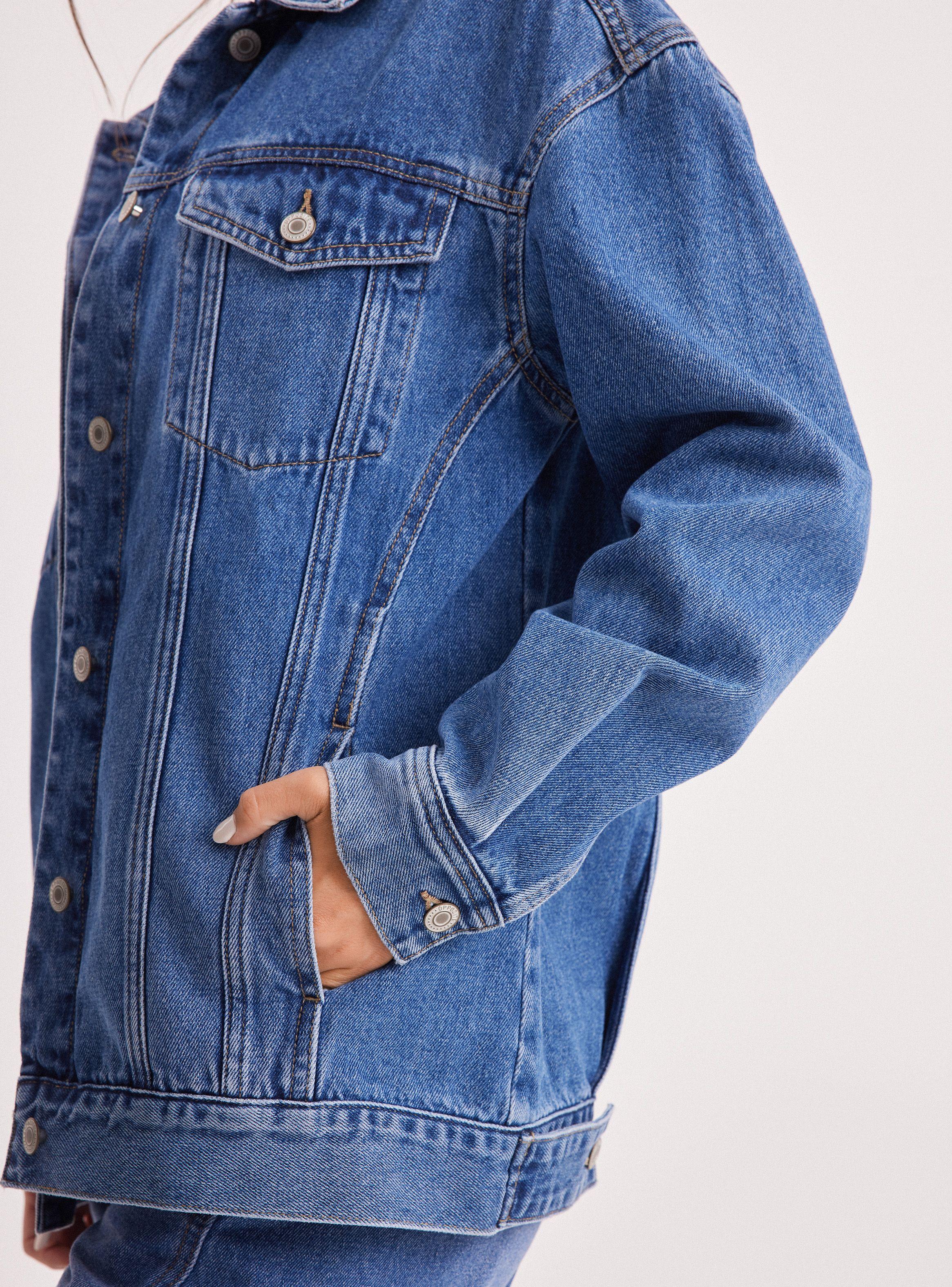 Chaqueta Denim Bolsillos-3