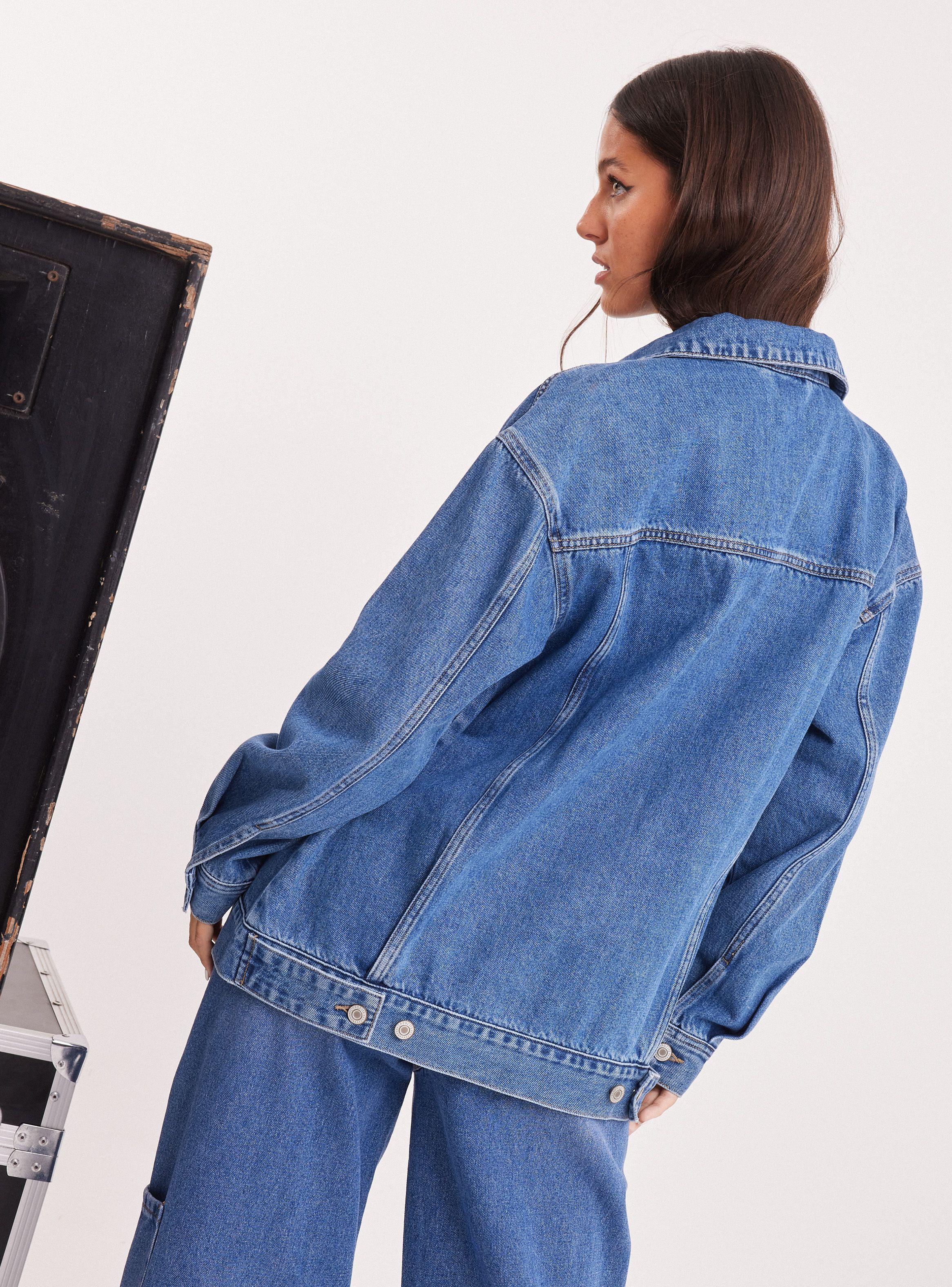 Chaqueta Denim Bolsillos-1