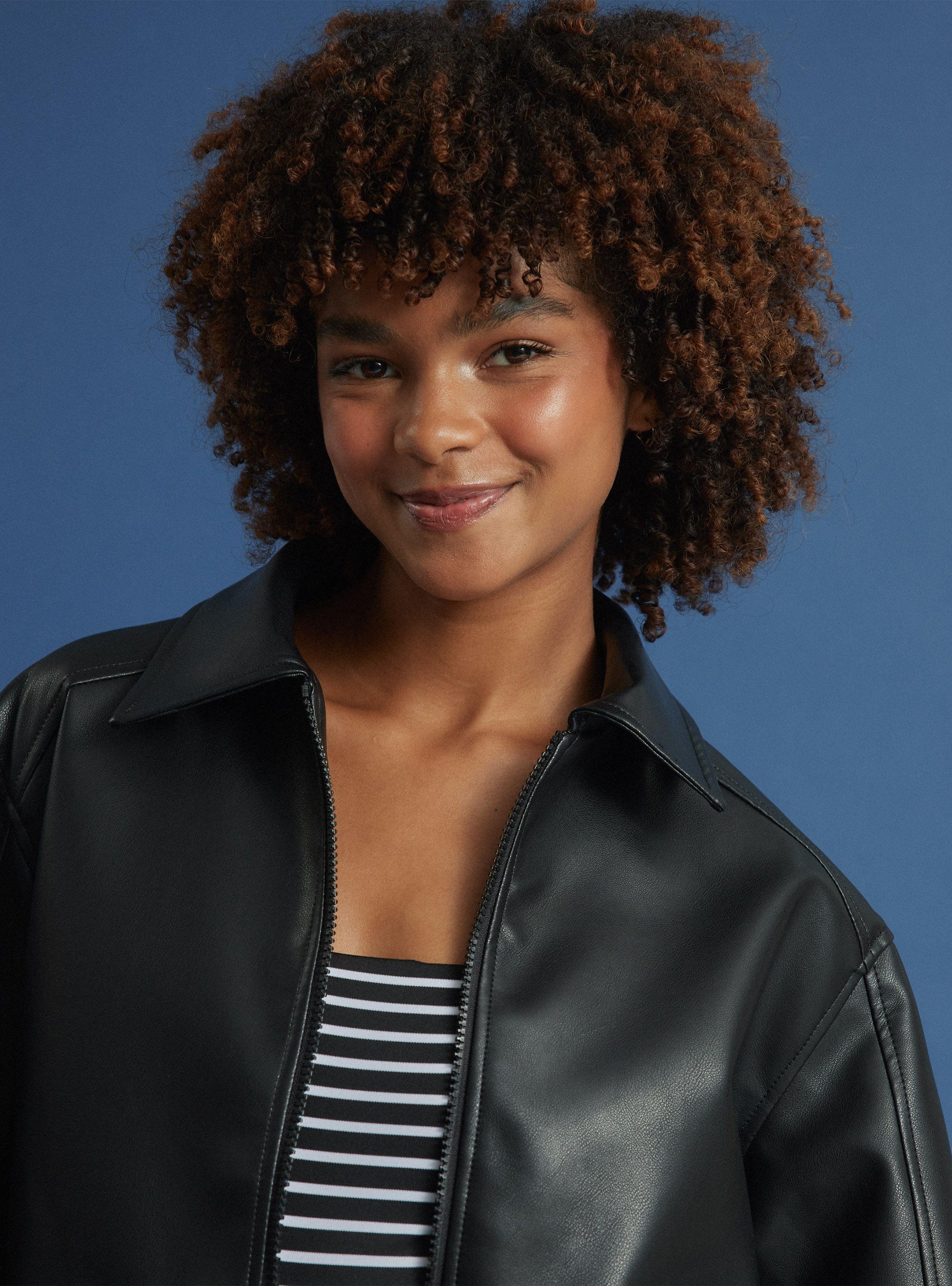 Chaqueta Bomber Oversize-0