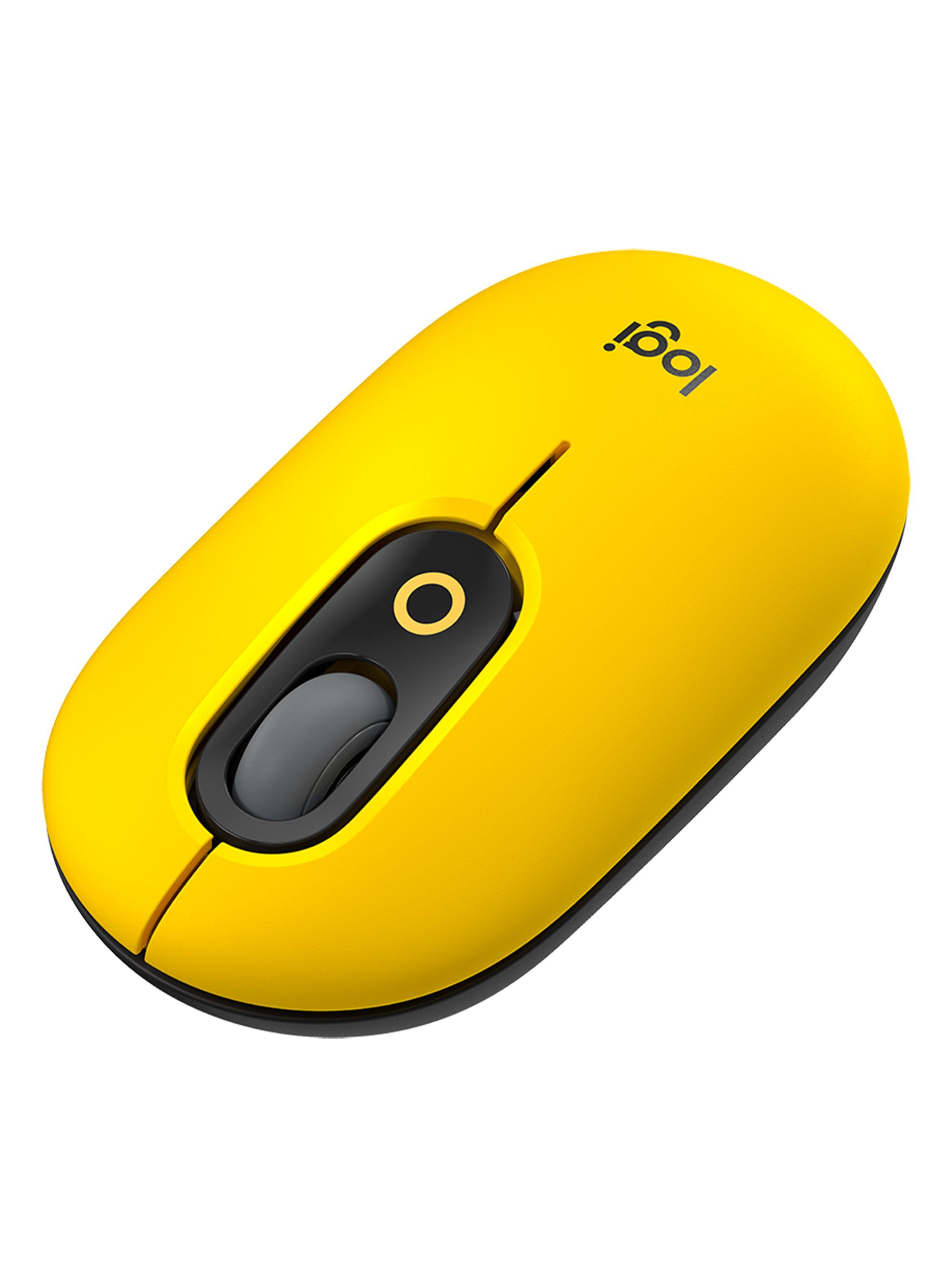 Mouse Pop With Emoji Yellow-1
