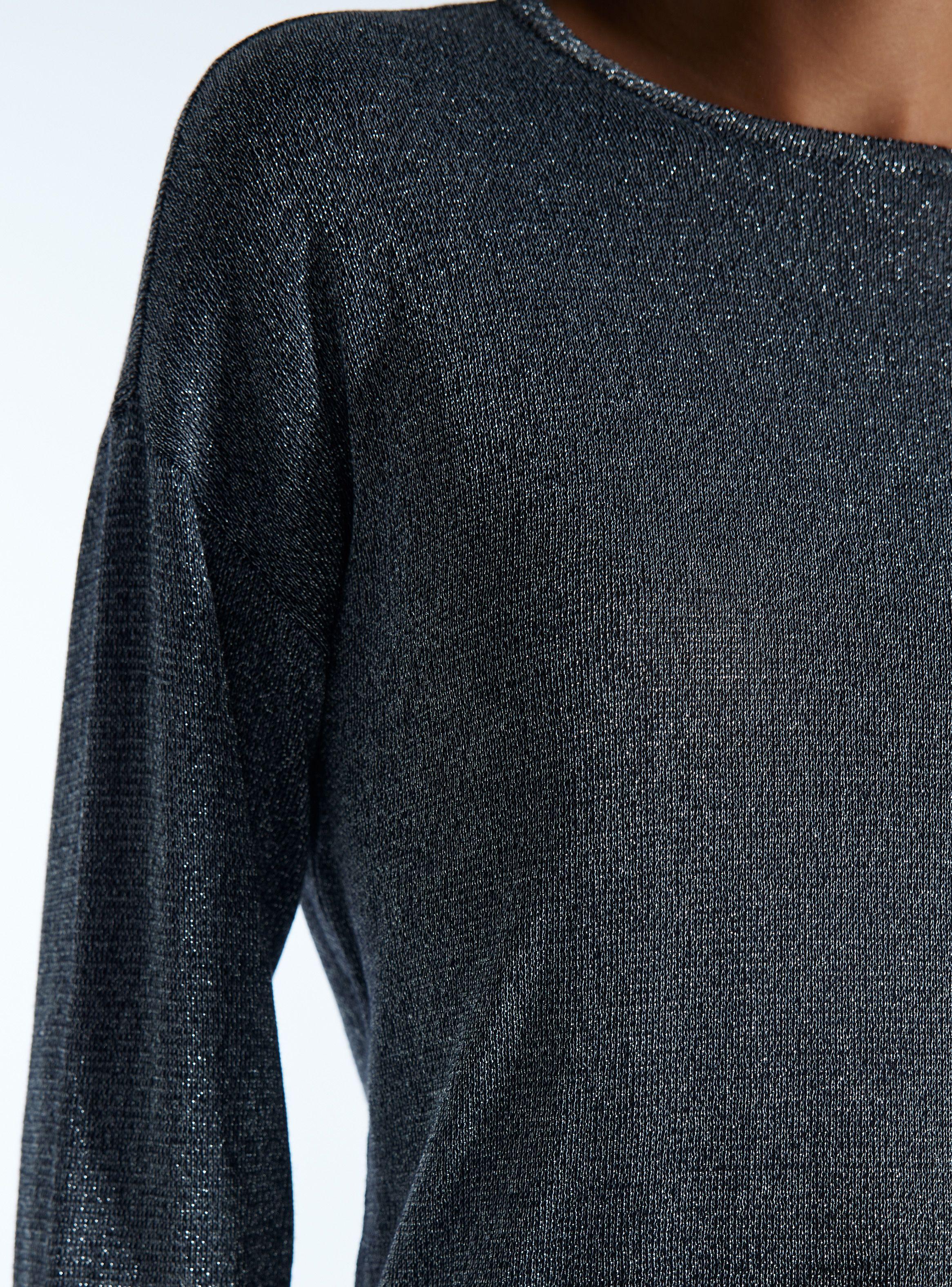 Sweater Lurex Cuello V-3