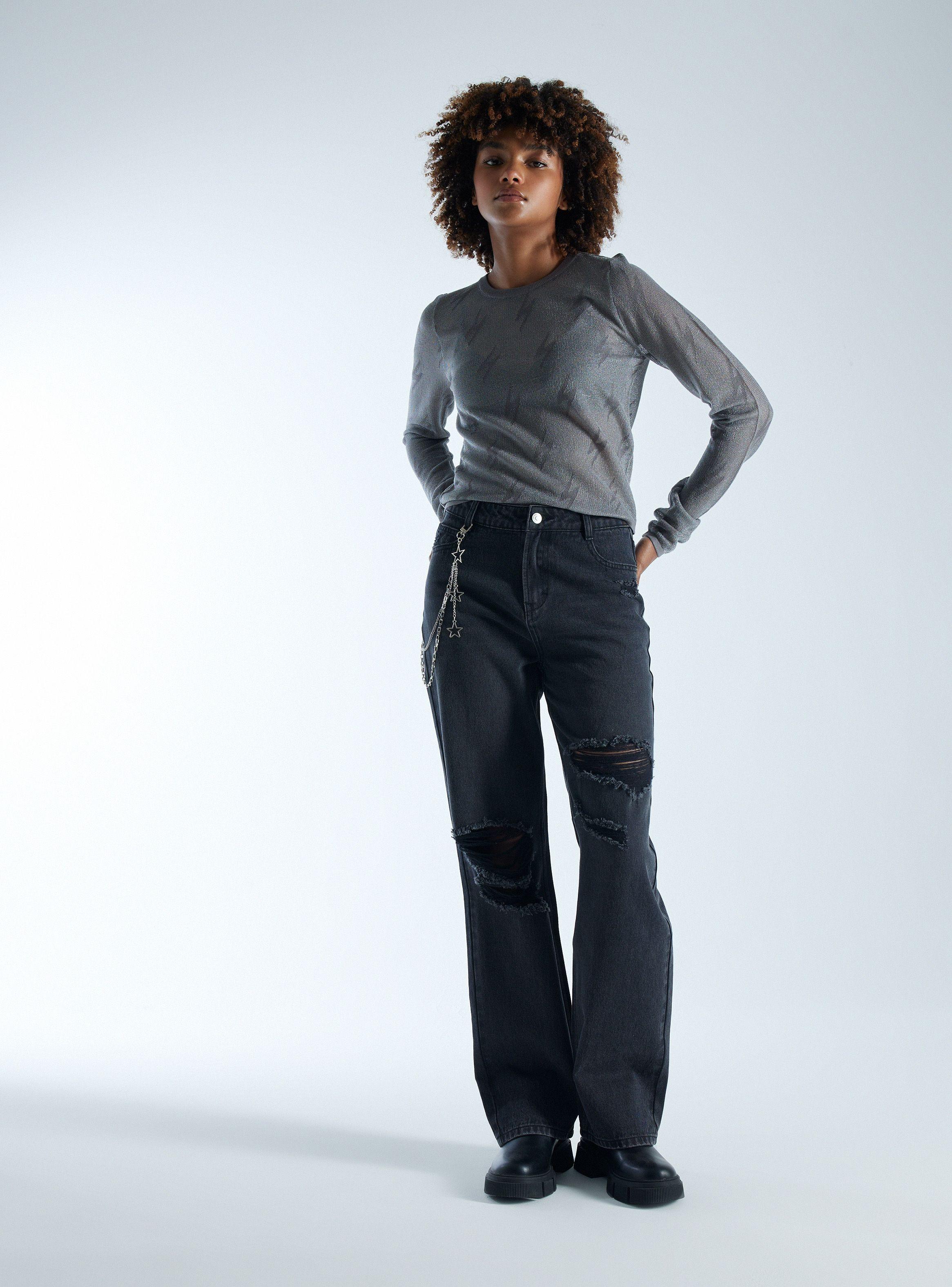 Sweater Cuello Redondo Jacquard-4