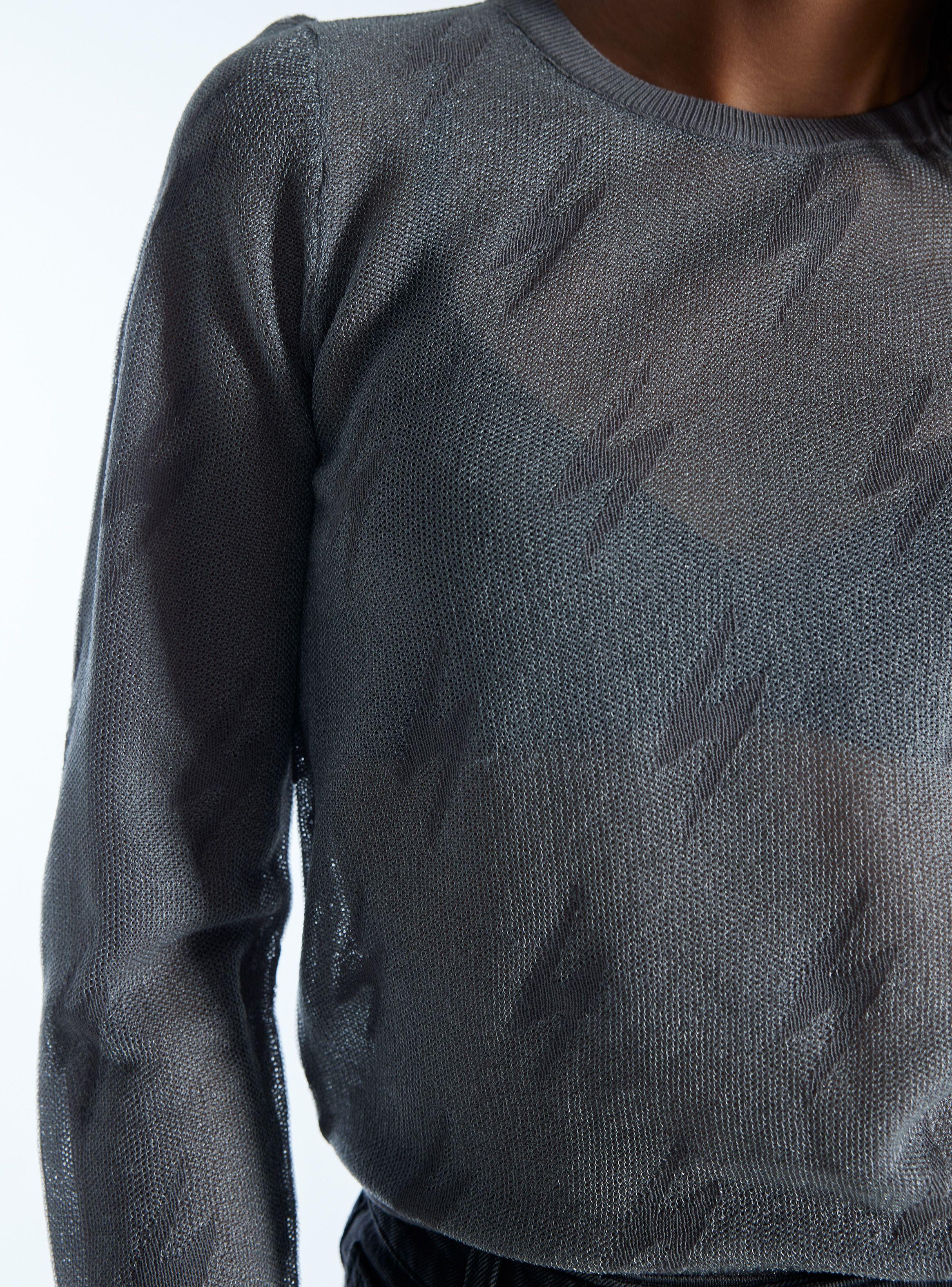 Sweater Cuello Redondo Jacquard-3