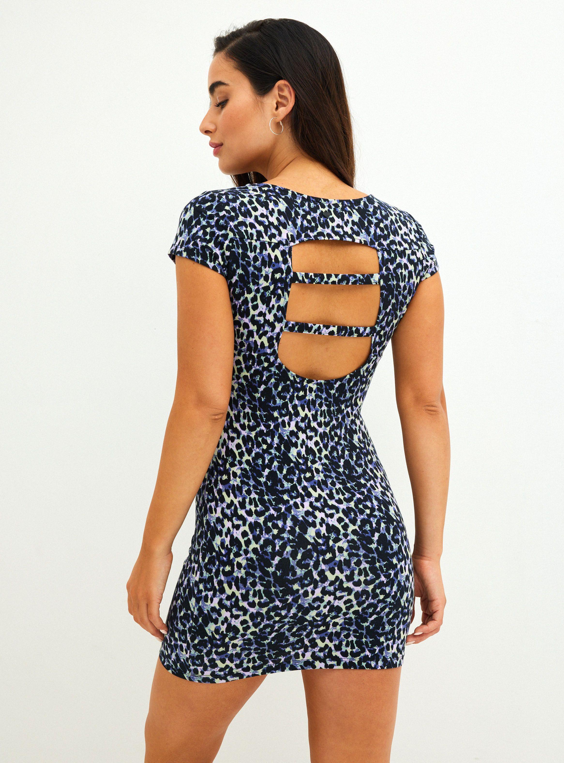 Vestido Estampado Animal Color-1