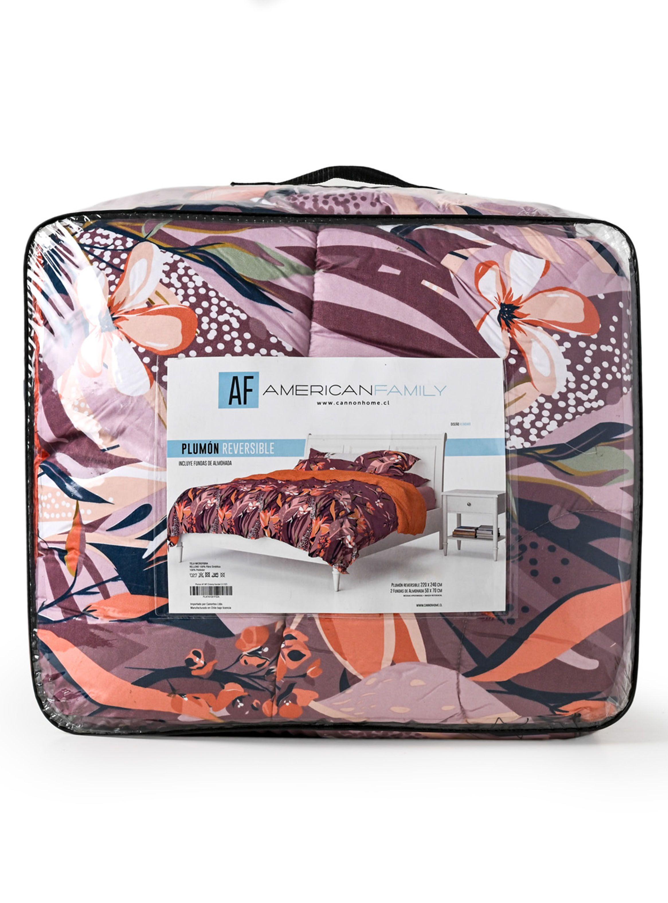 Plumón Kendari 1.5 Plazas Microfibra Morado-4