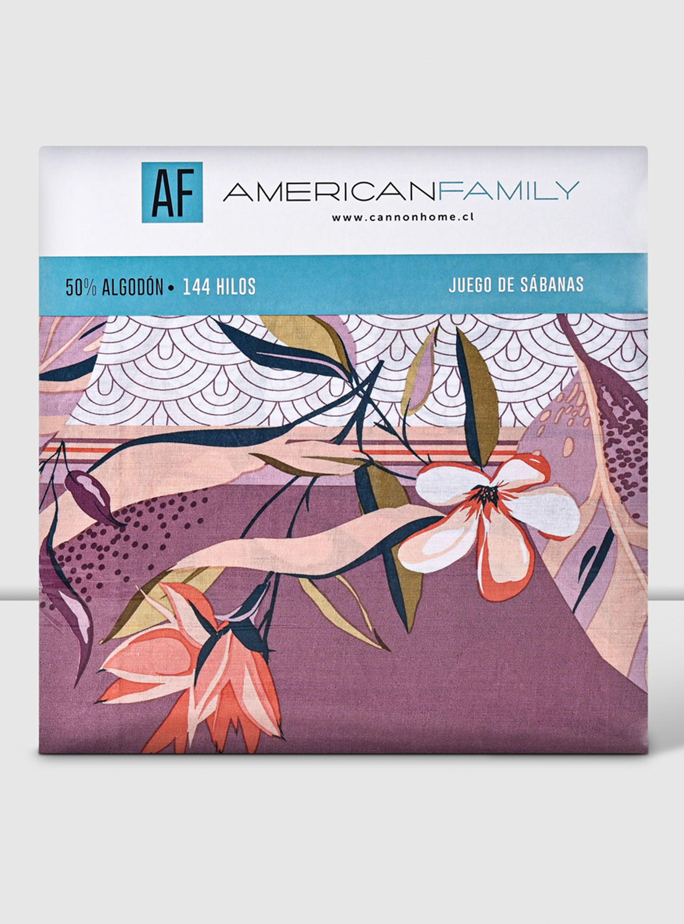 Juego de Sábanas Kendari King 144 Hilos Morado-3