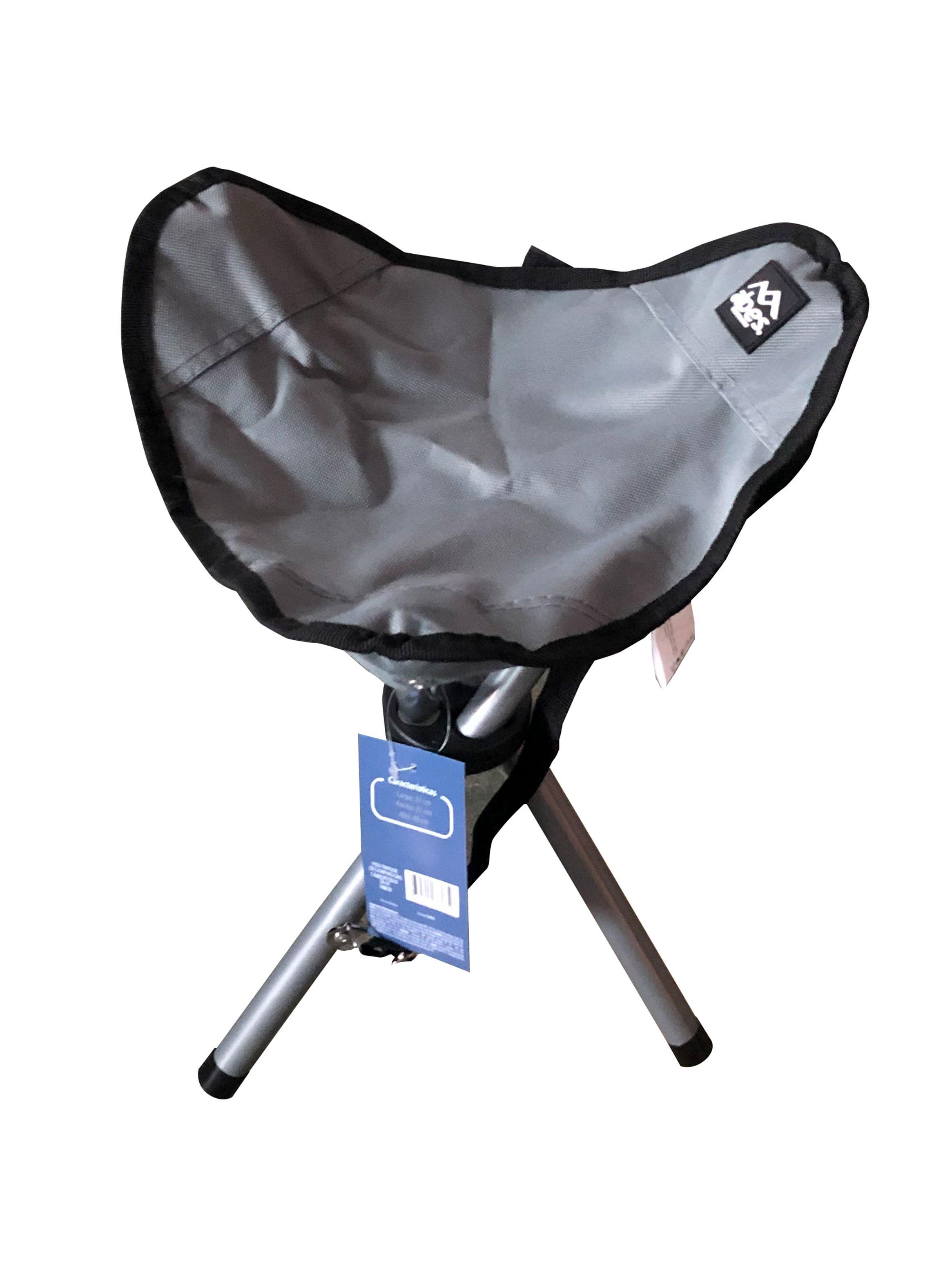 Piso Trípode de Camping Gris-2