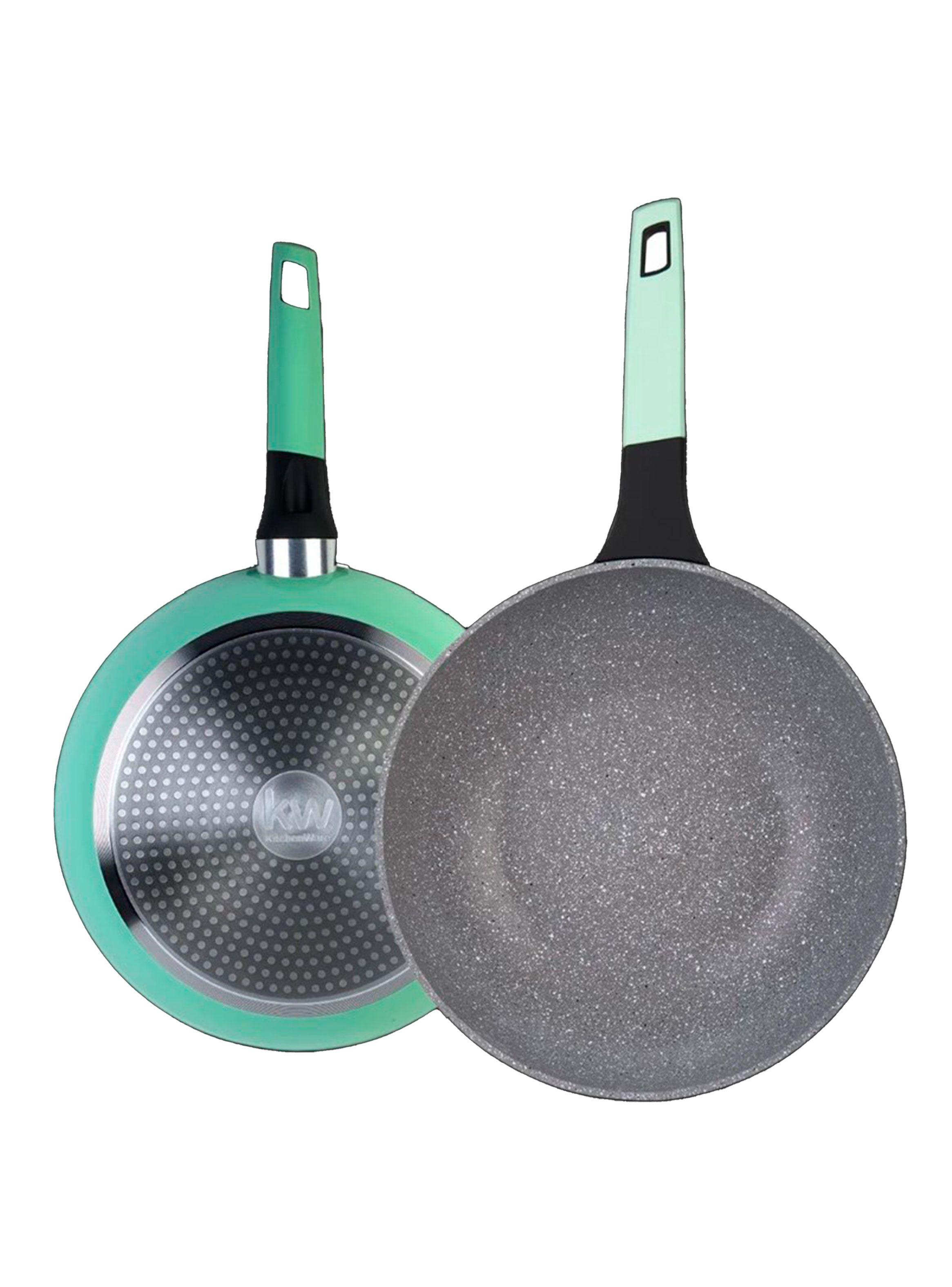 Set Olla + Sartenes 4 Piezas Menta-2