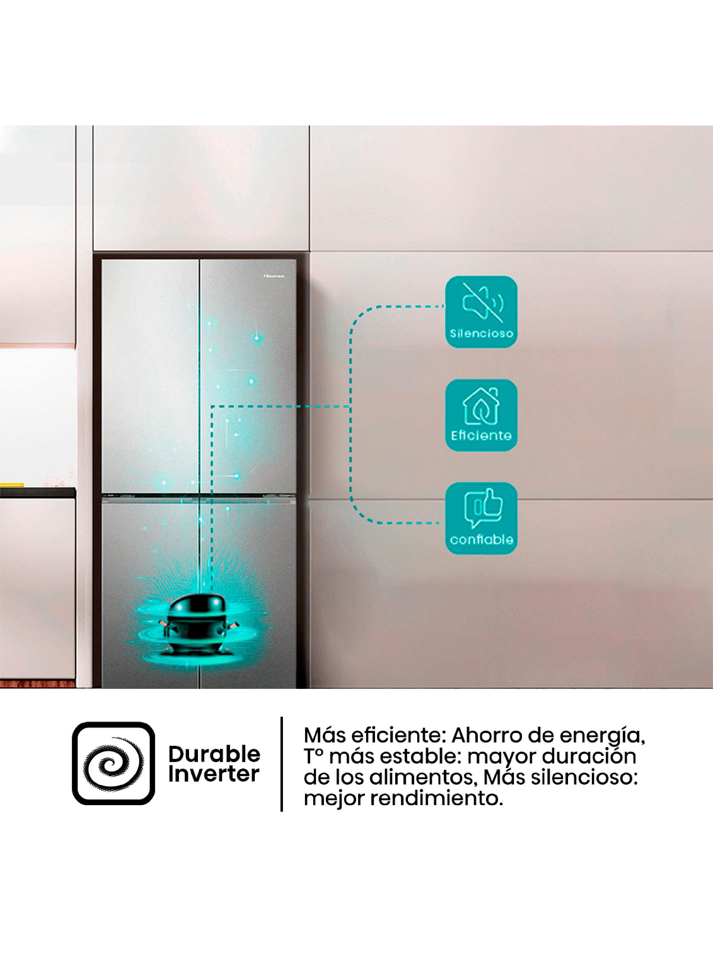 Refrigerador Side by Side No Fost 635 Litros RS820NV-4