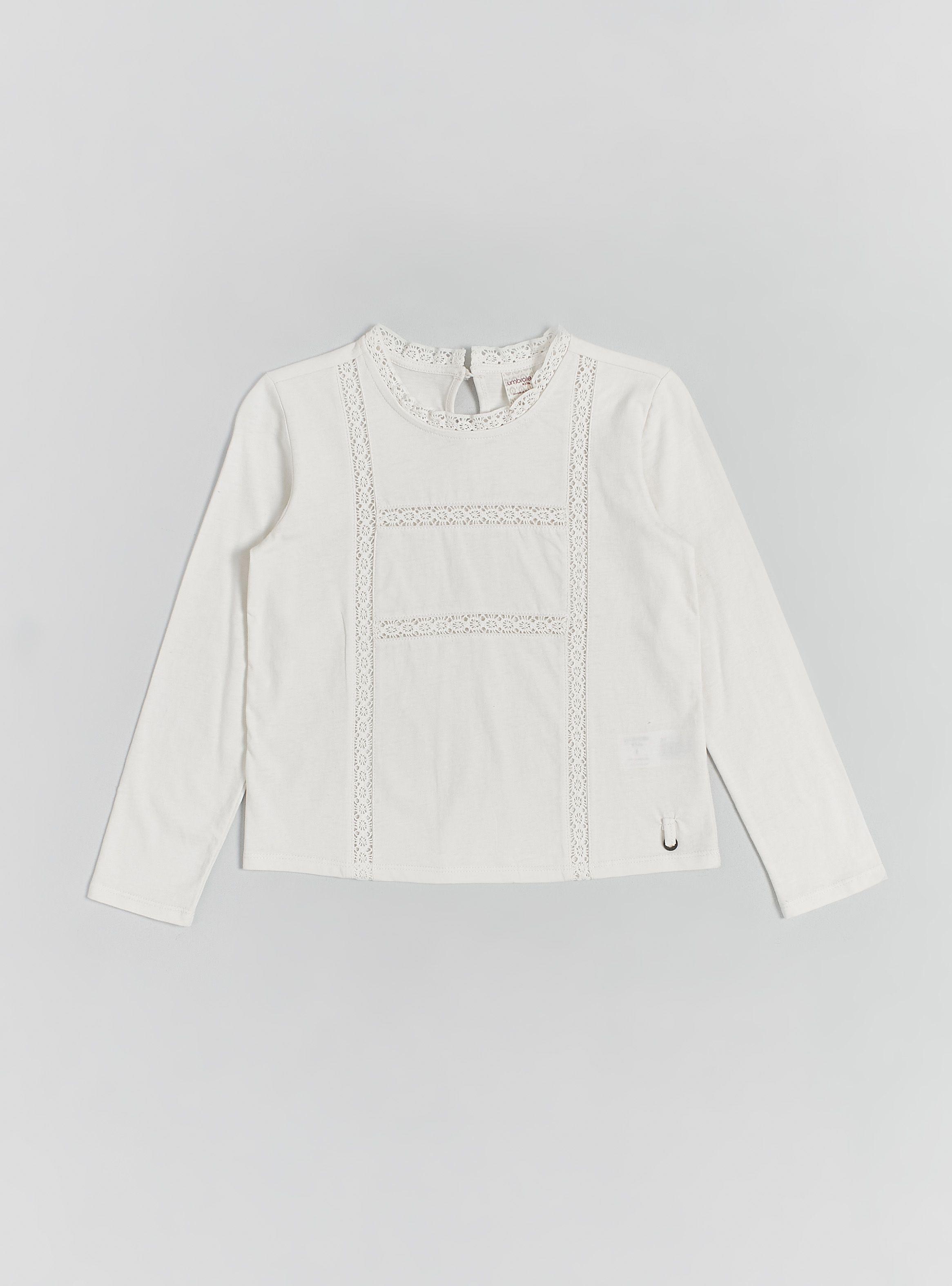 Polera Manga Larga con Detalles en Macramé-2