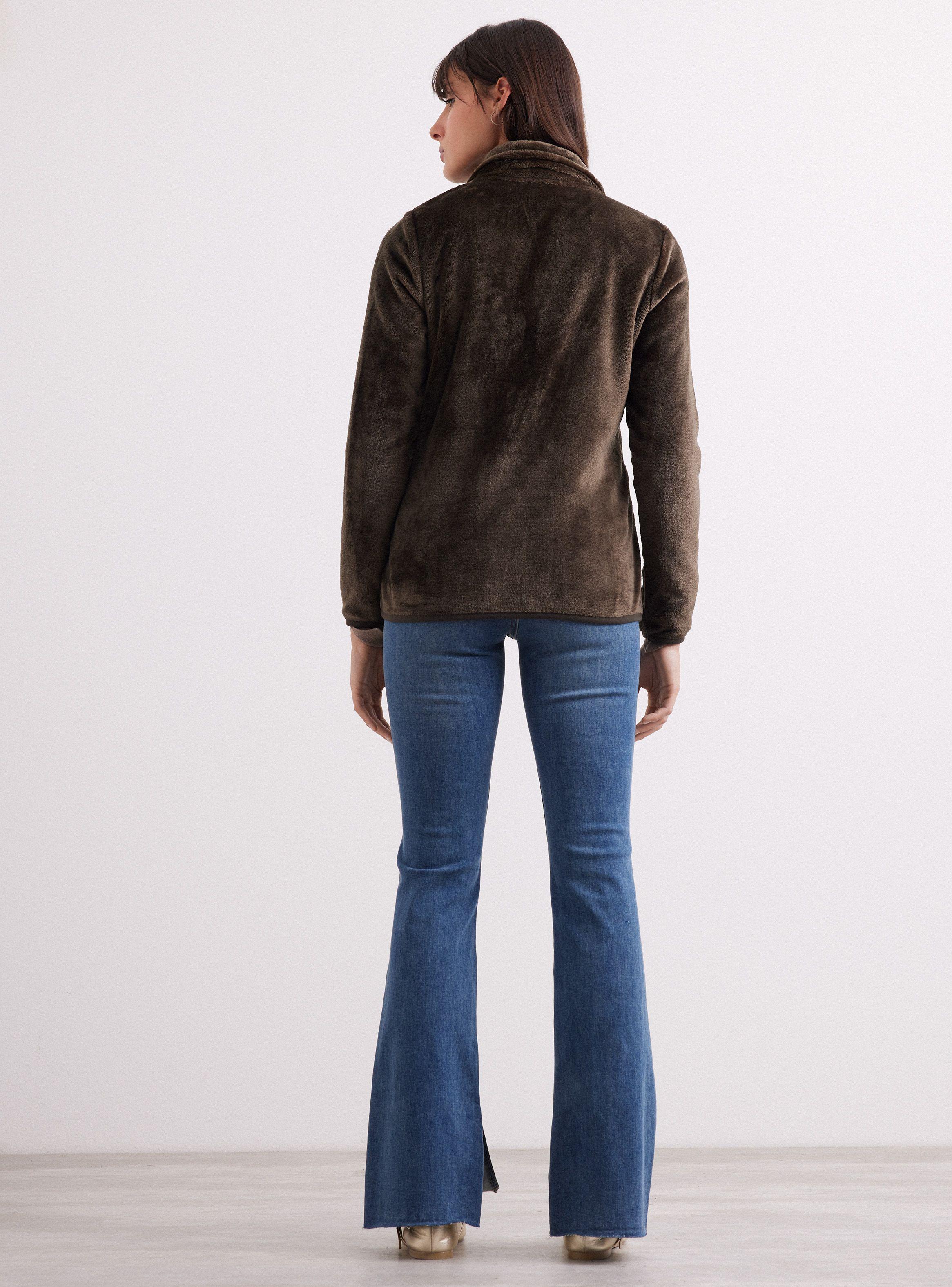 Polar Básico Cuello Alto Y Bolsillos-5