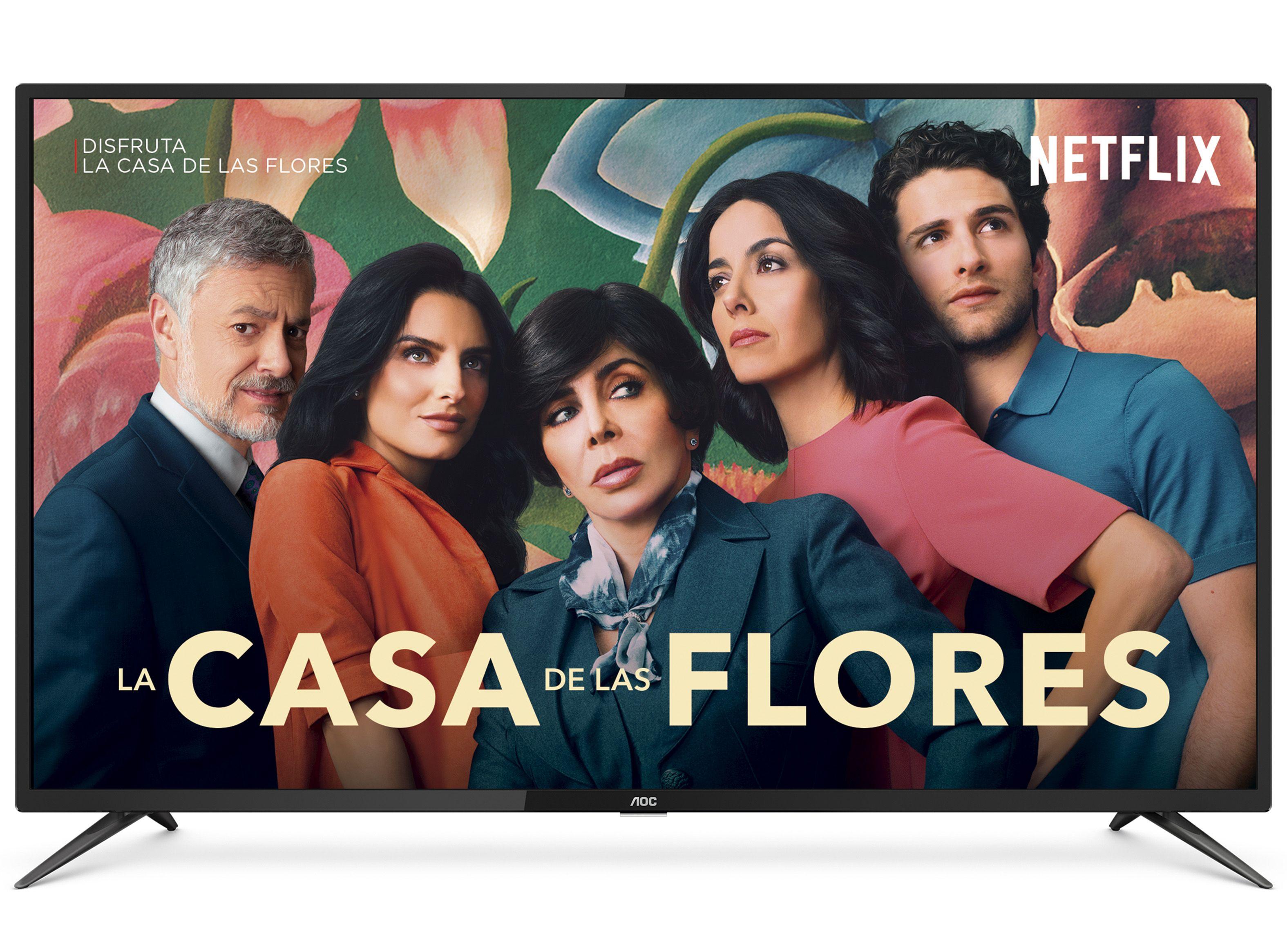 LED Smart TV AOC 50" UHD 4K 50U6285-0