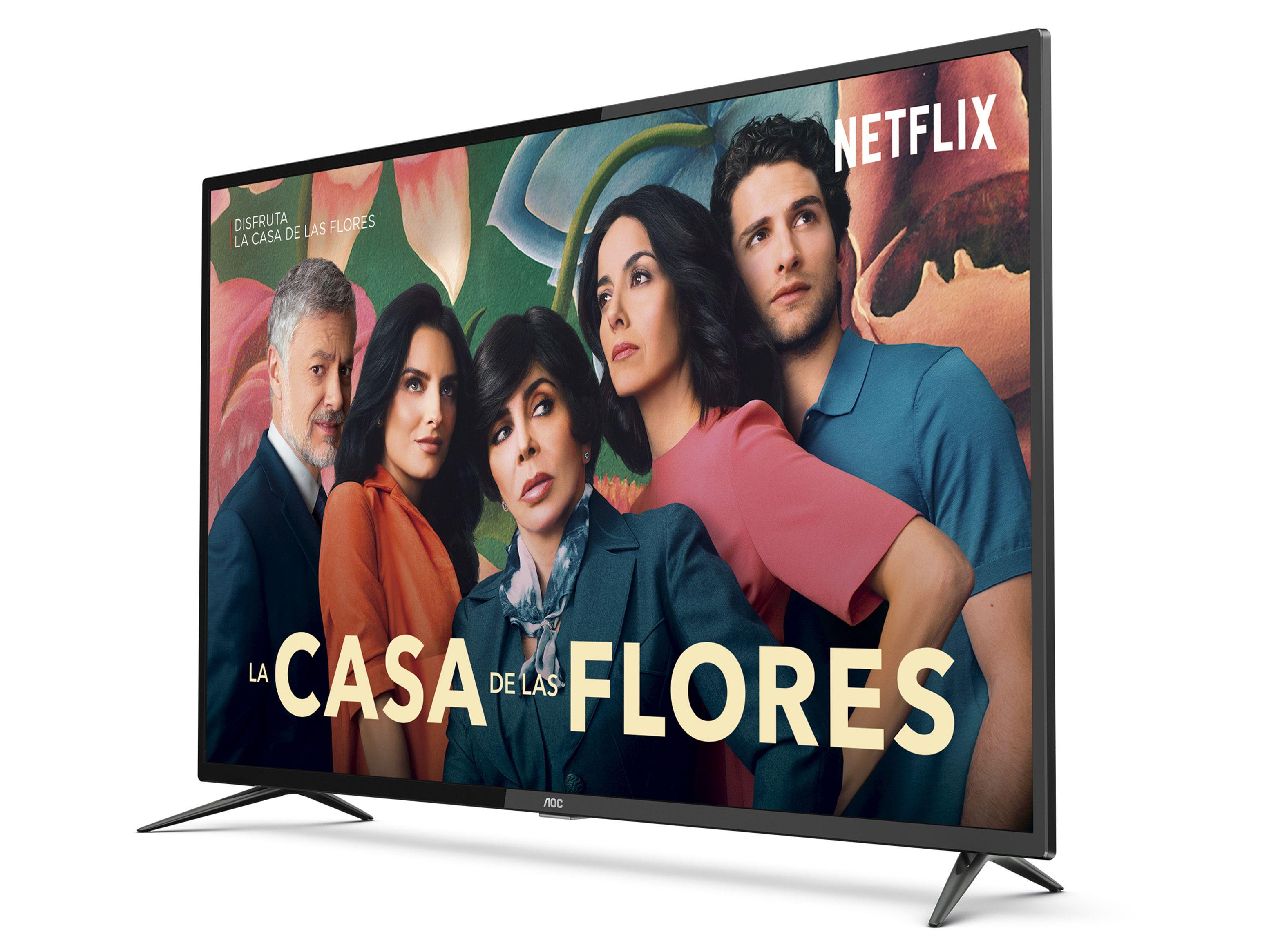 LED Smart TV AOC 50" UHD 4K 50U6285-1