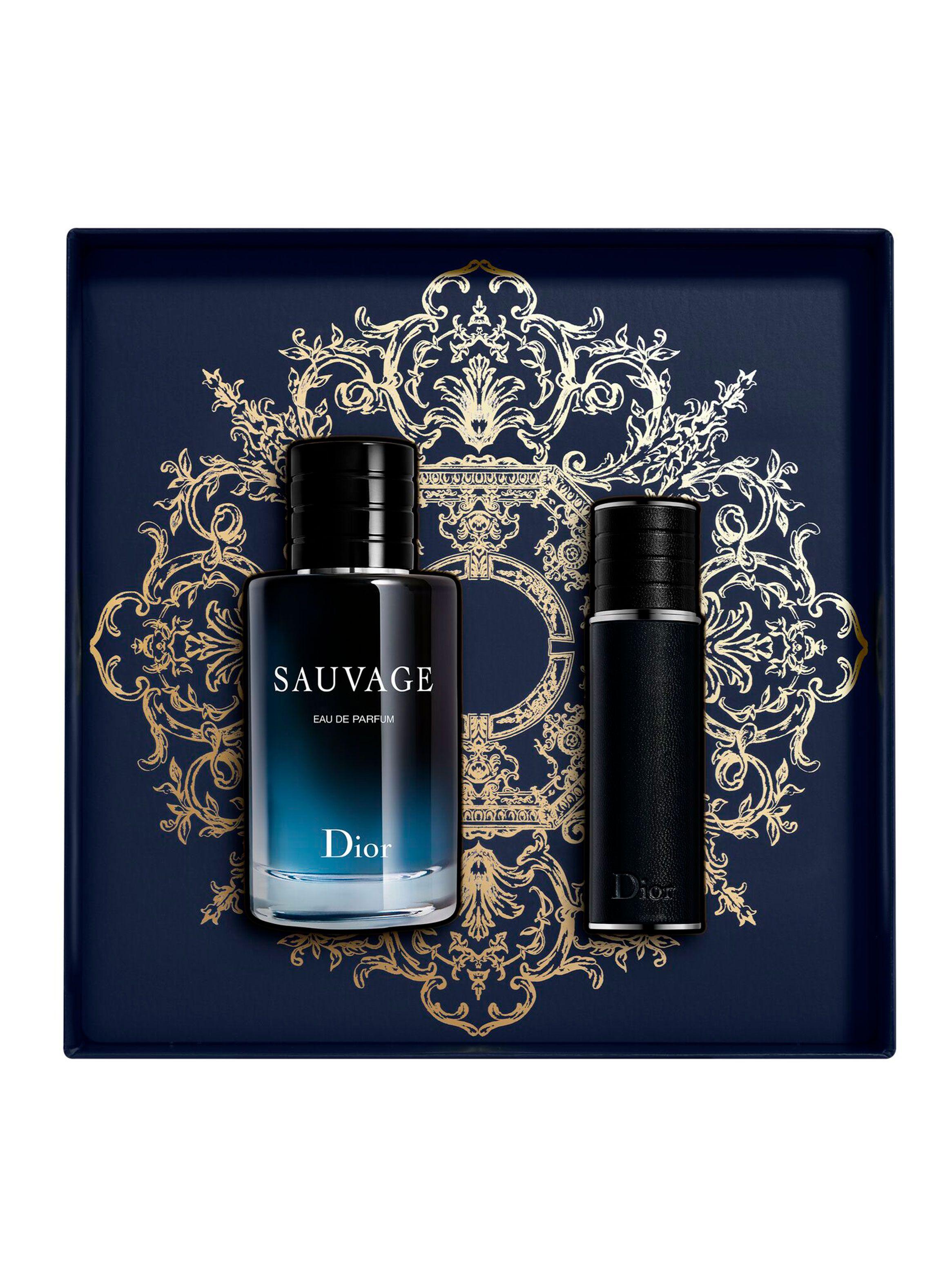 Set Perfume Dior Sauvage EDP Hombre 100 ml + Travel Size 10 ml-0