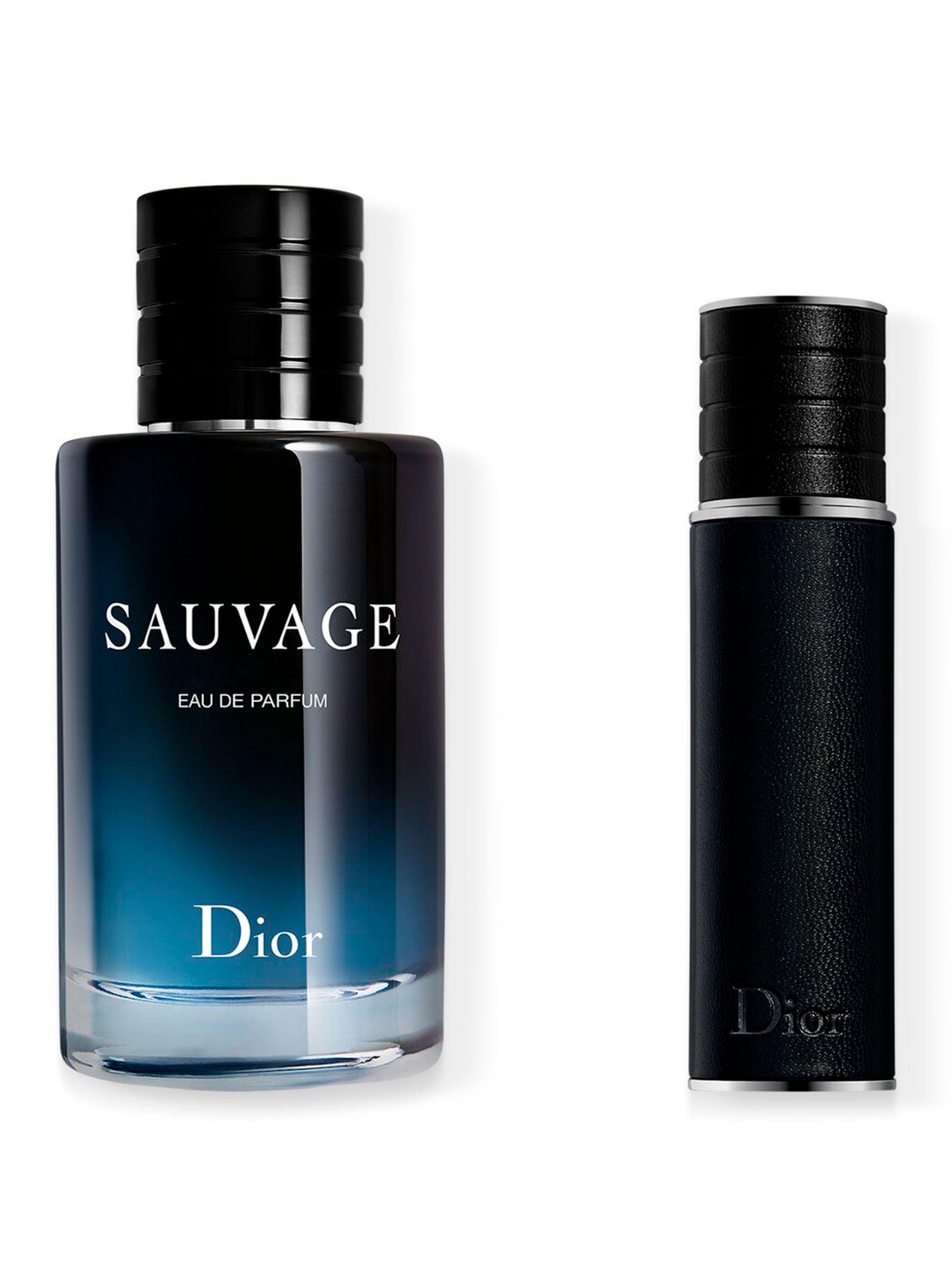 Set Perfume Dior Sauvage EDP Hombre 100 ml + Travel Size 10 ml-1