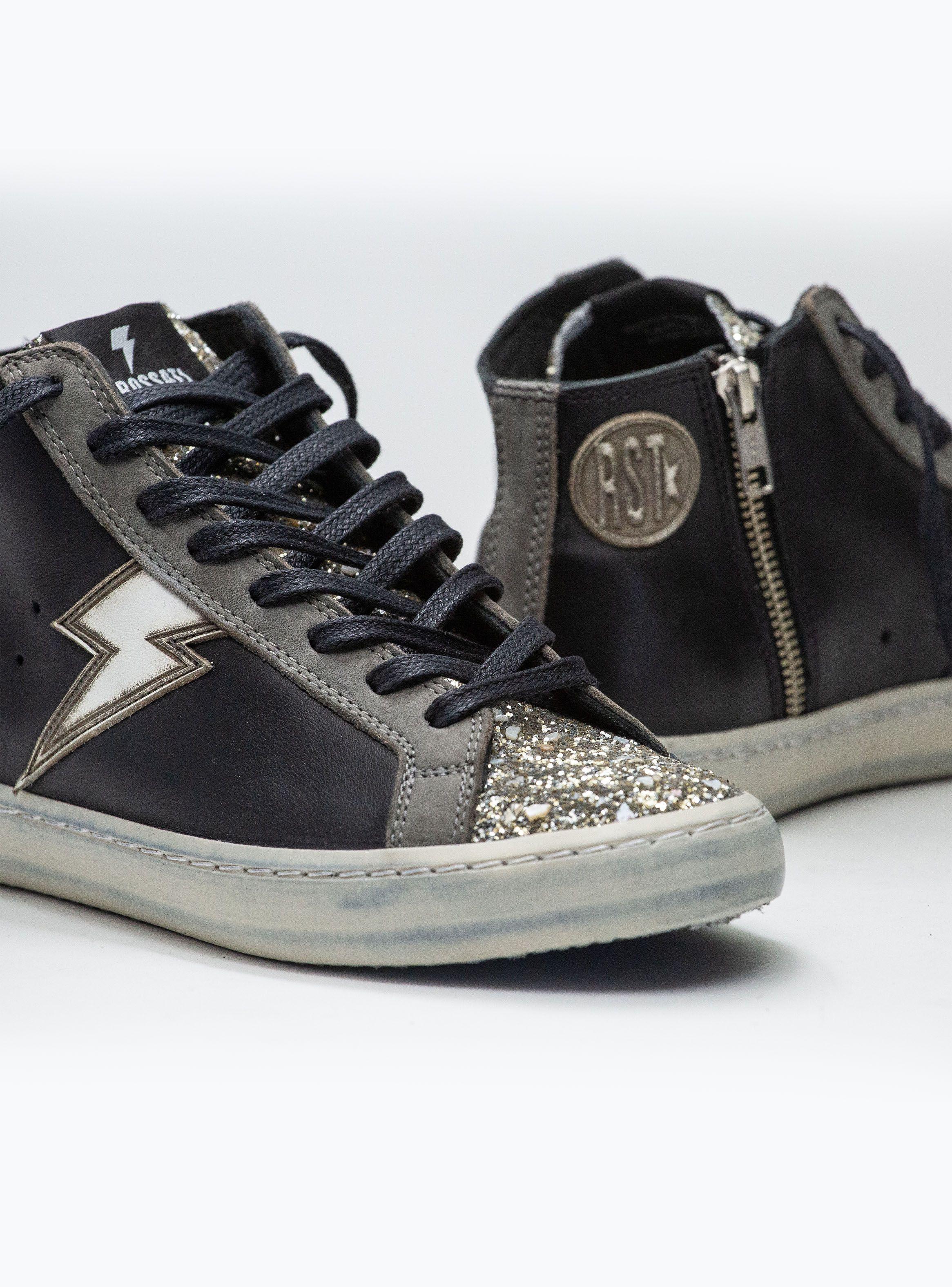 Zapatilla Urbana Cuero Vintage Mujer-2