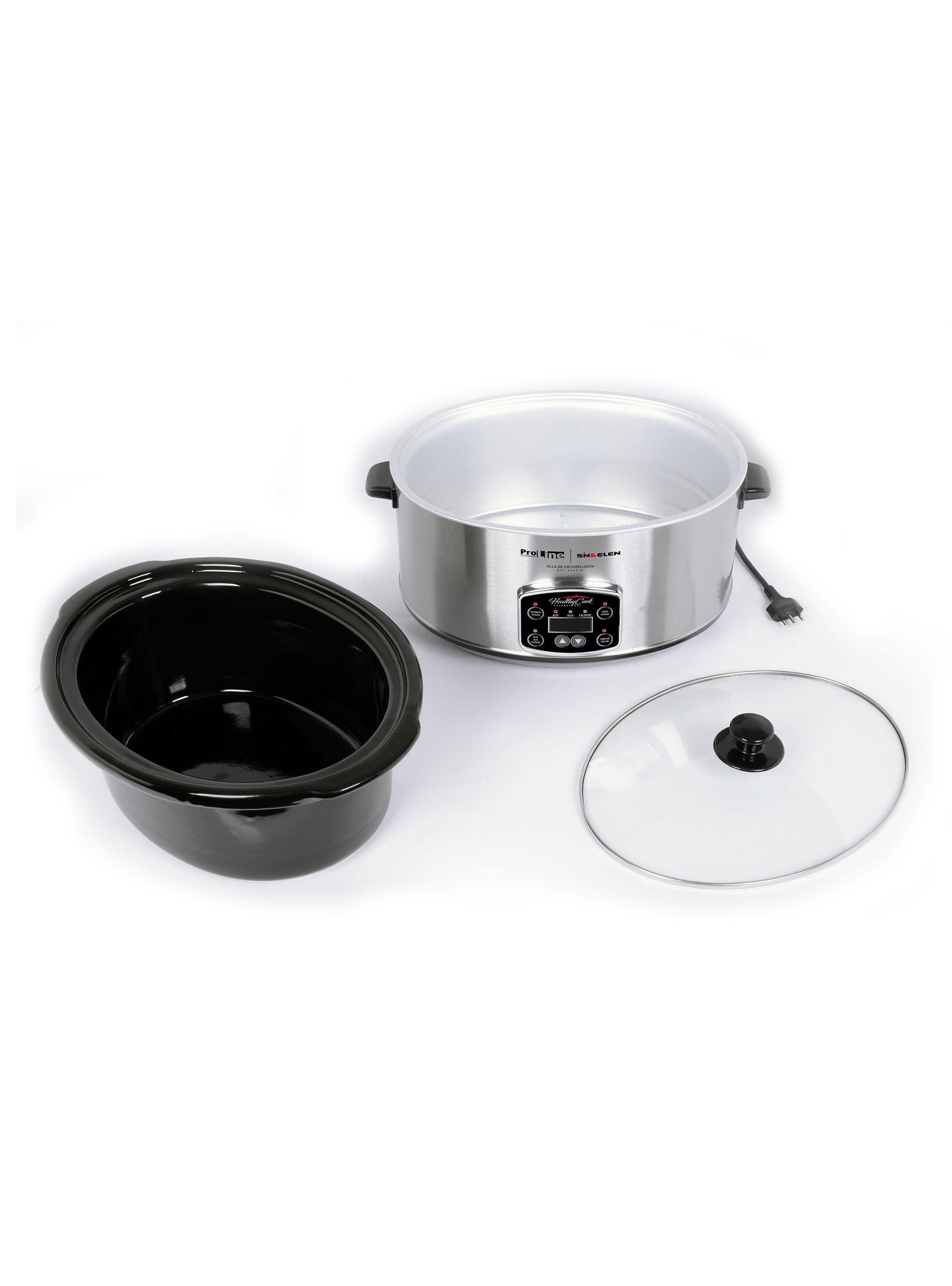 Olla de Cocción Lenta 6.5 Litros Healthy Cook OCL-6500IN-3