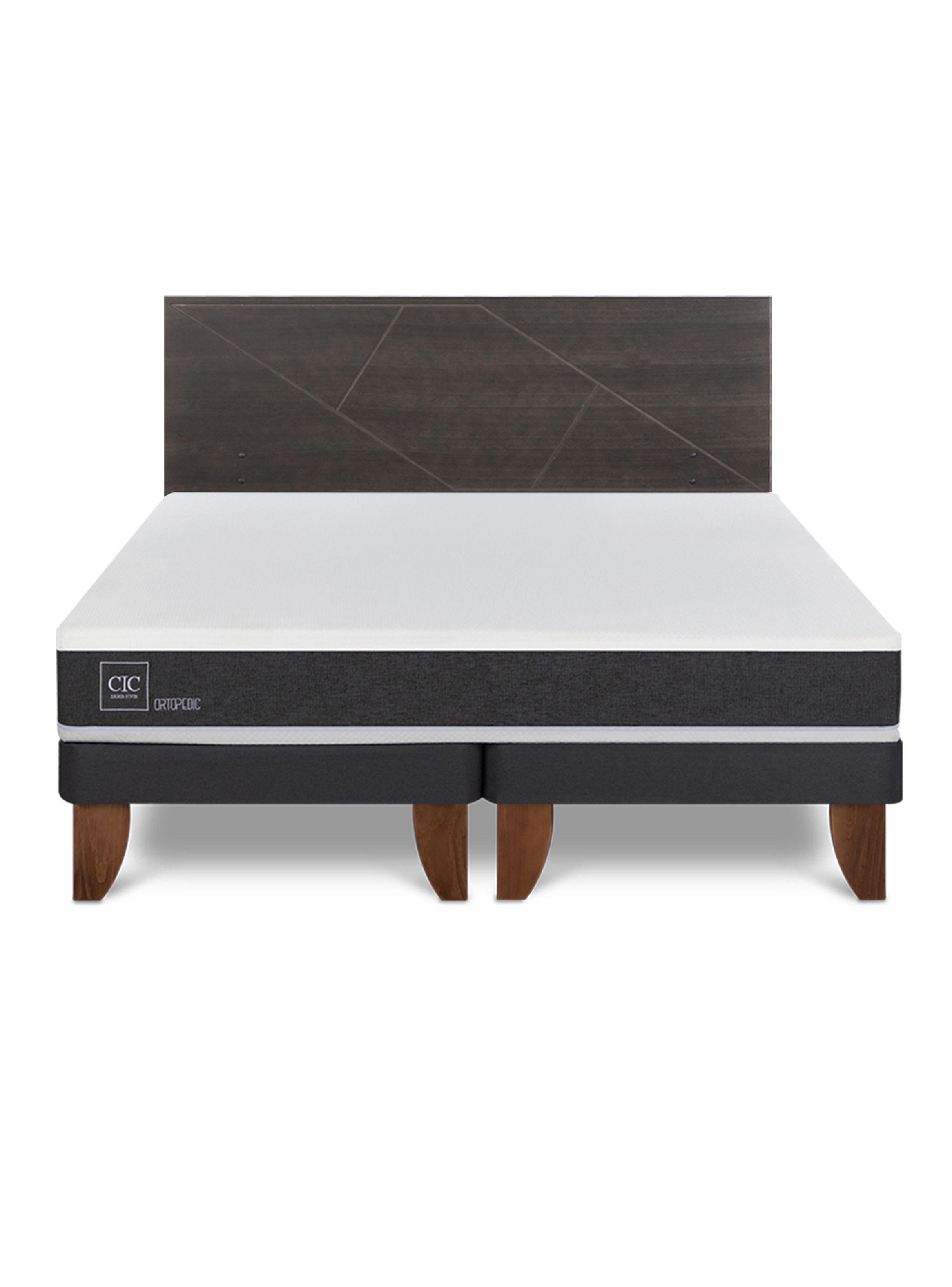 Cama Europea Ortopedic King + Respaldo Villarrica-2