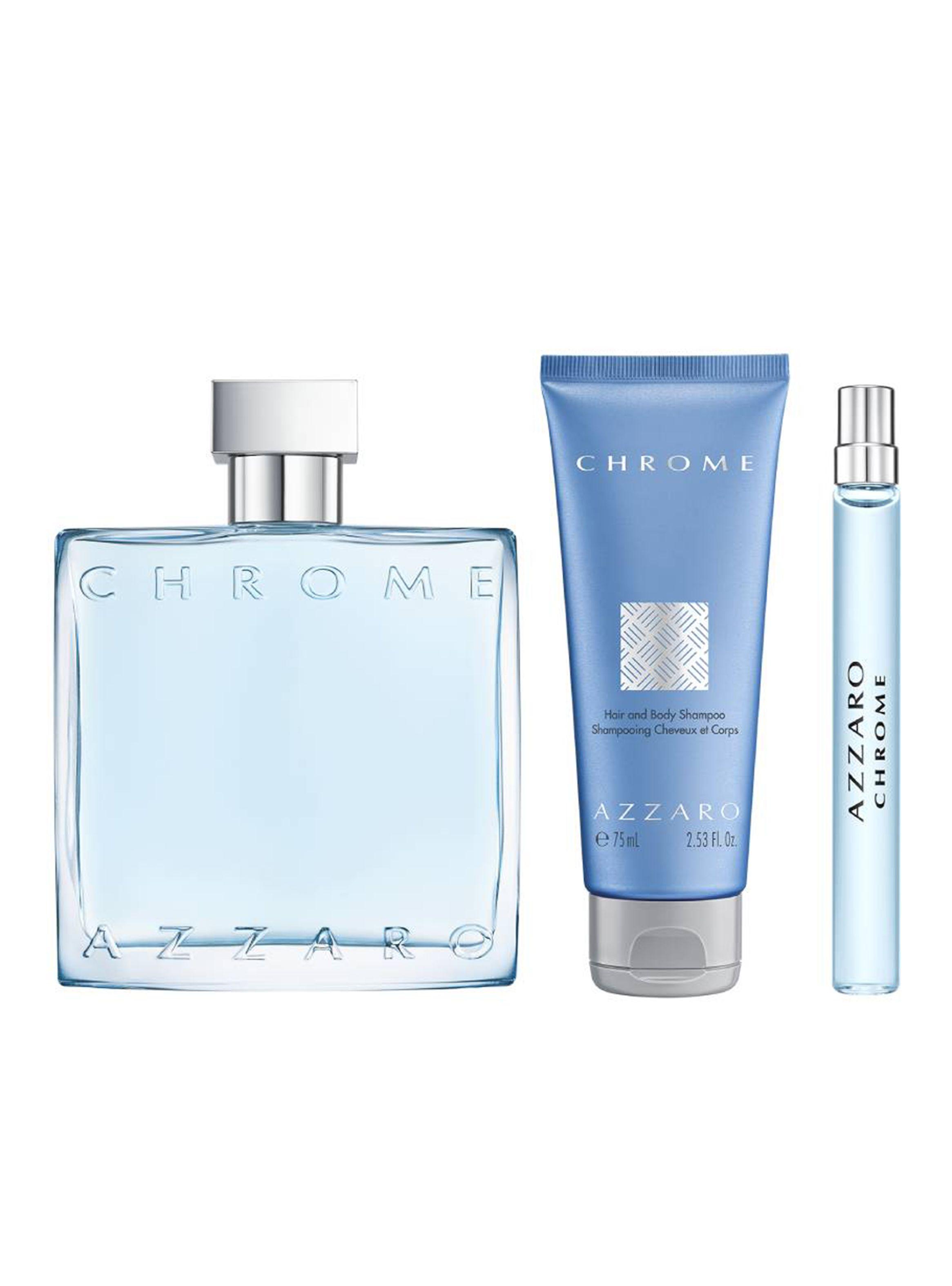 Set Perfume Chrome EDT Hombre 100 ml + H&B 75 ml-0