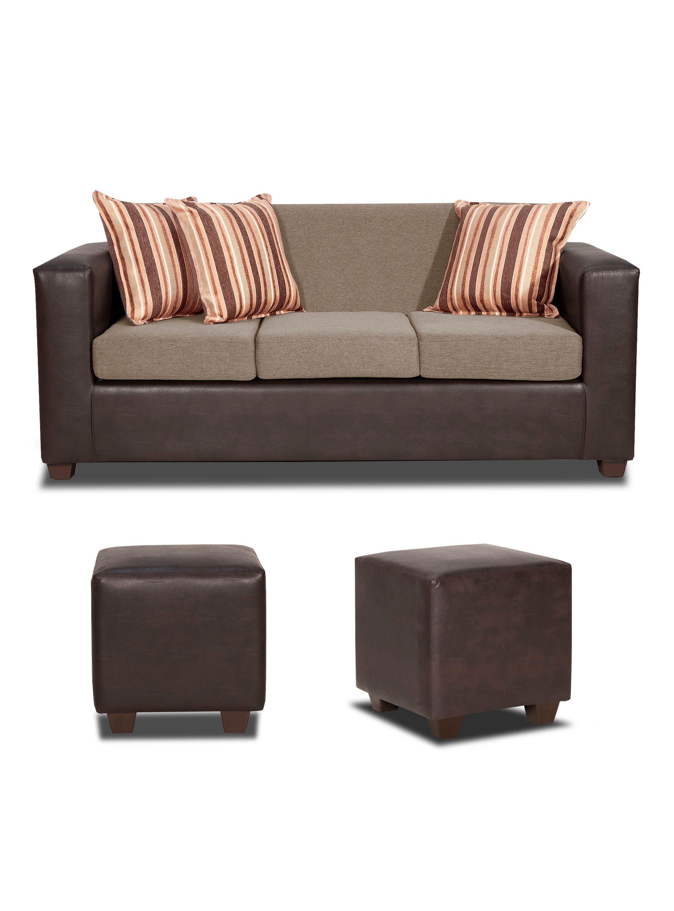 Living Invictus 3 Cuerpos + 2 Pouf Tela-Pu-0