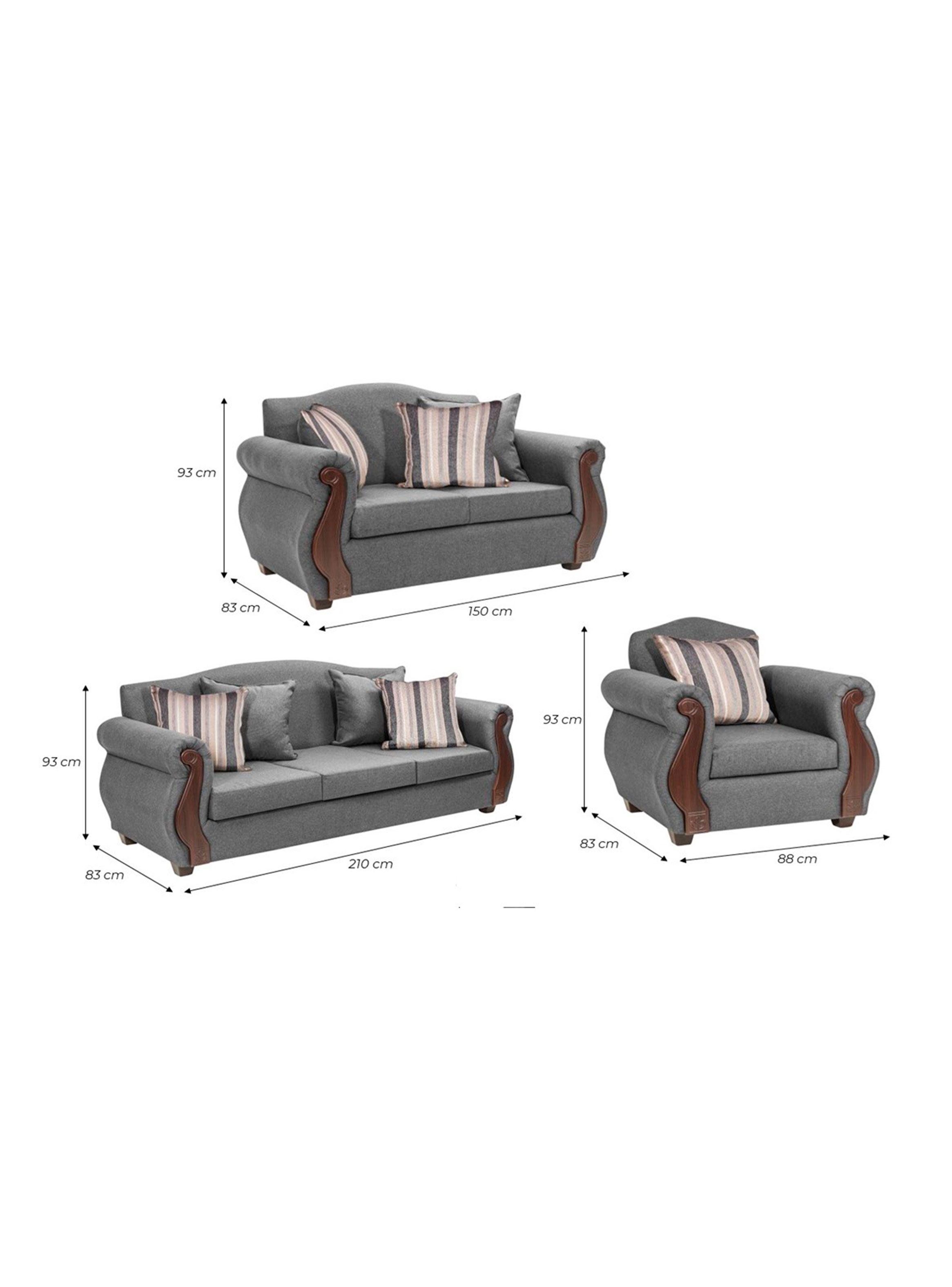 Juego de Living New Bugambilia 3.2.1 Cuerpos Pu-1