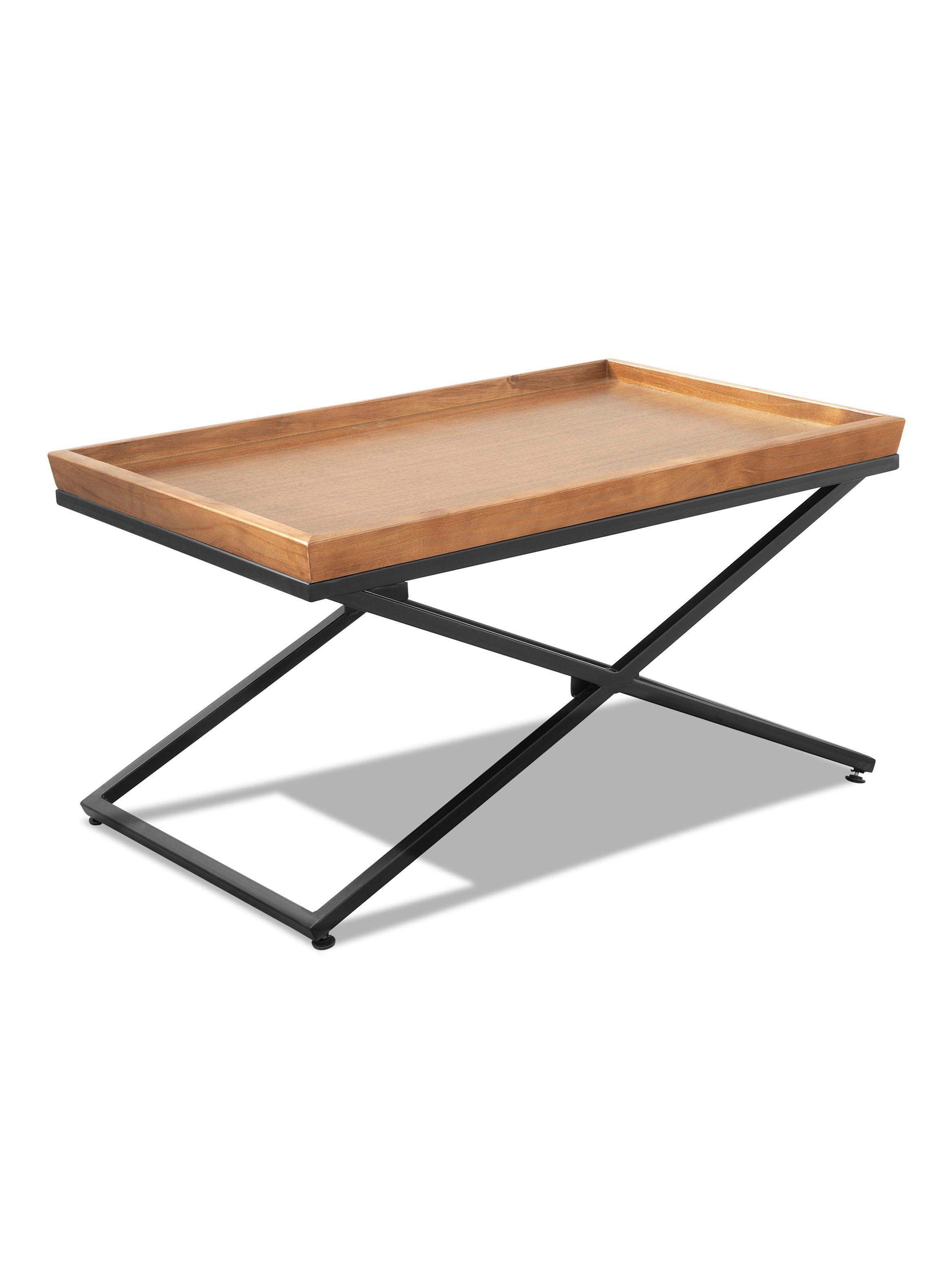 Mesa de Centro Mini Monarca 2 Bandejas 83 cm-0