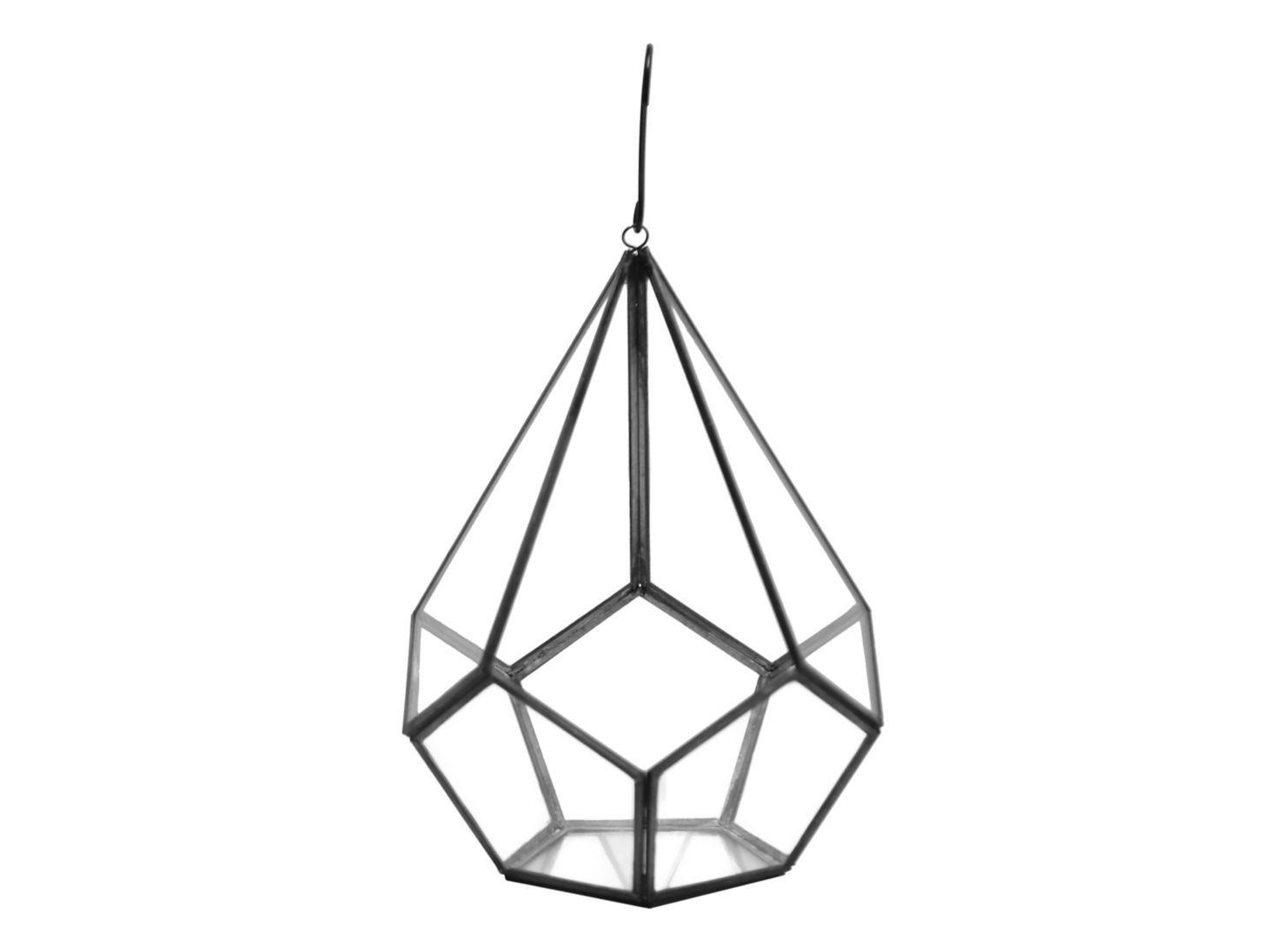 Fanal Alaniz Home Geométrico Triangular 24 x 24 x 34 cm-0