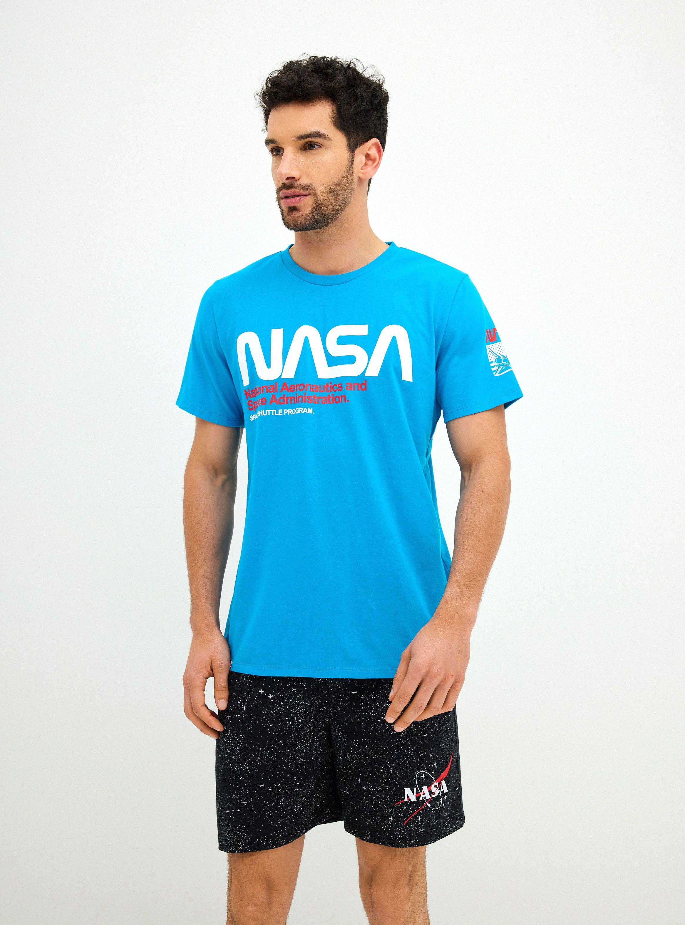 Pijama Print Texto Nasa-0