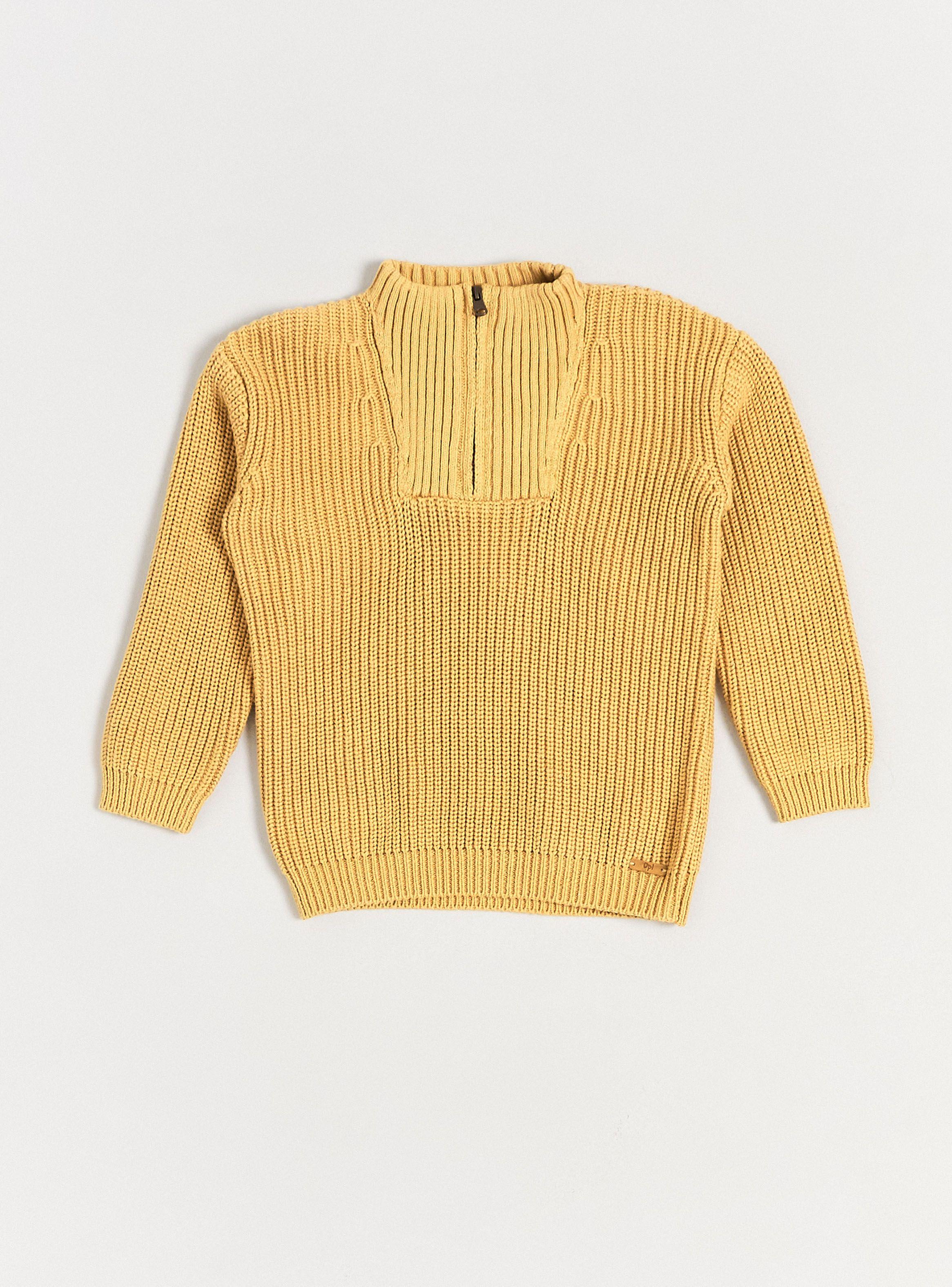 Sweater Con Medio Cierre-0