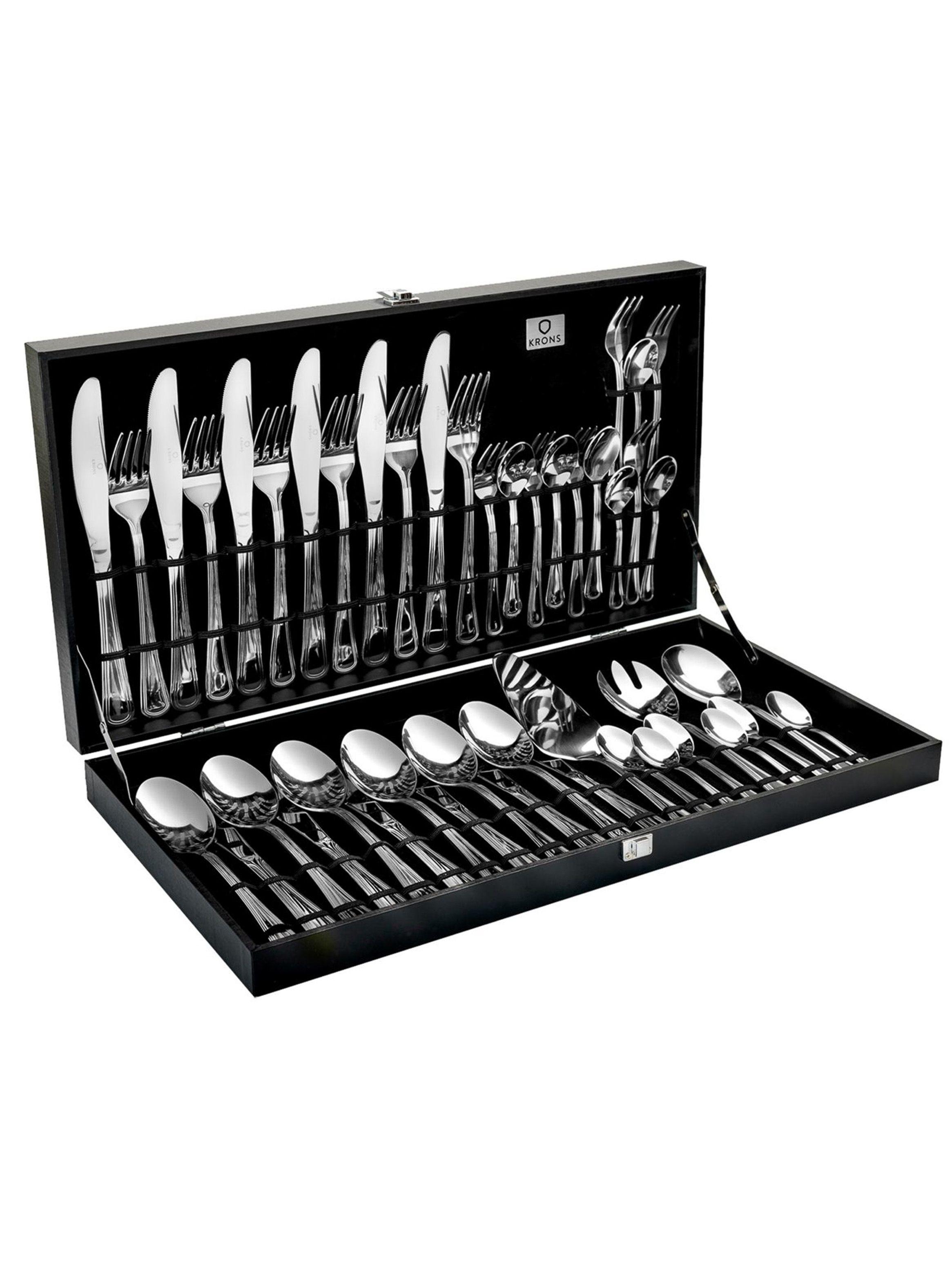 Set Krons Cuchillería 45 Piezas Madera Luna Krons-0