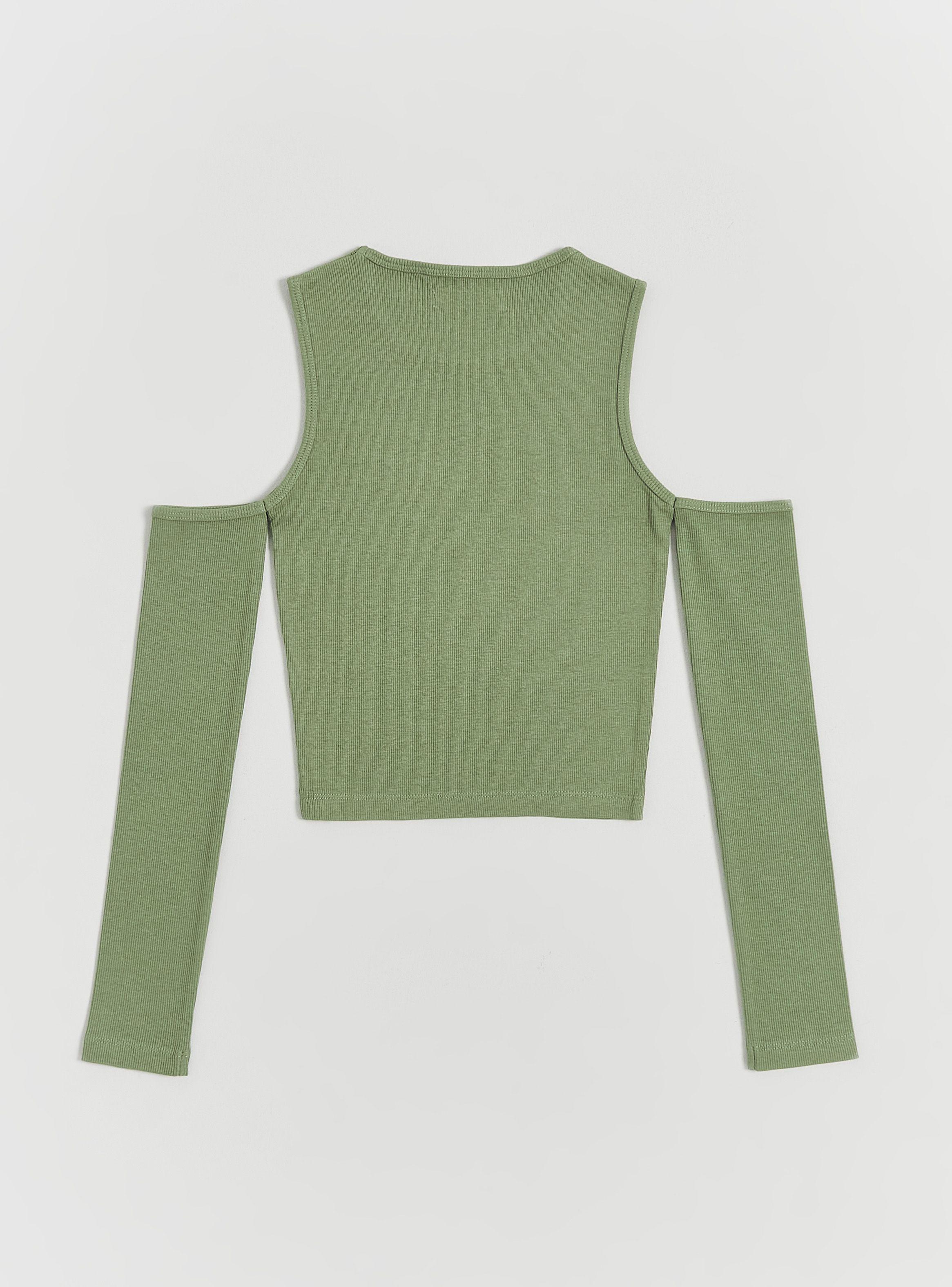Polera Diseño sin Hombros-3