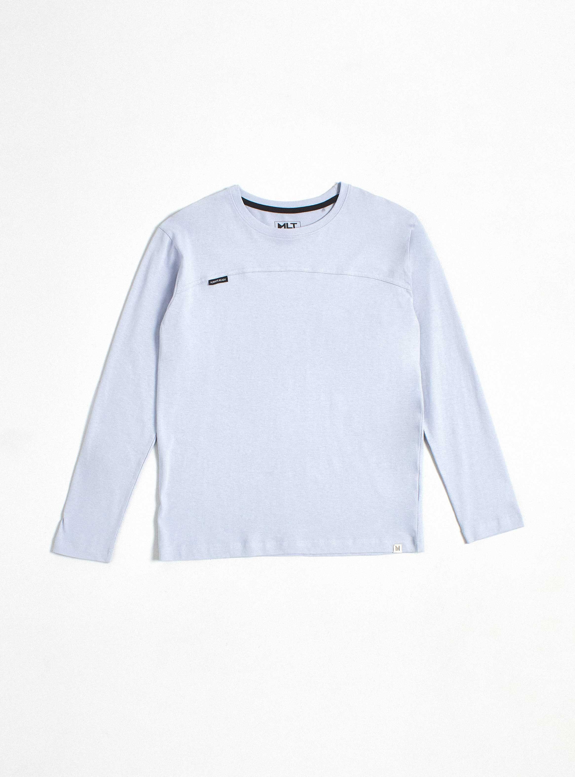 Polera Color Liso con Corte en el Pecho-2